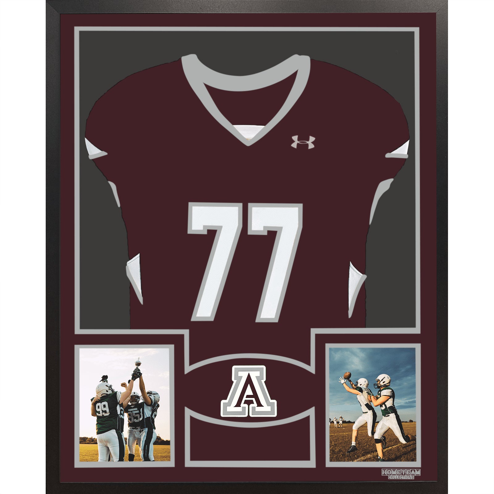 Ambridge Bridgers Premier Large Framed Jersey with Dual Photo Displays_ 1