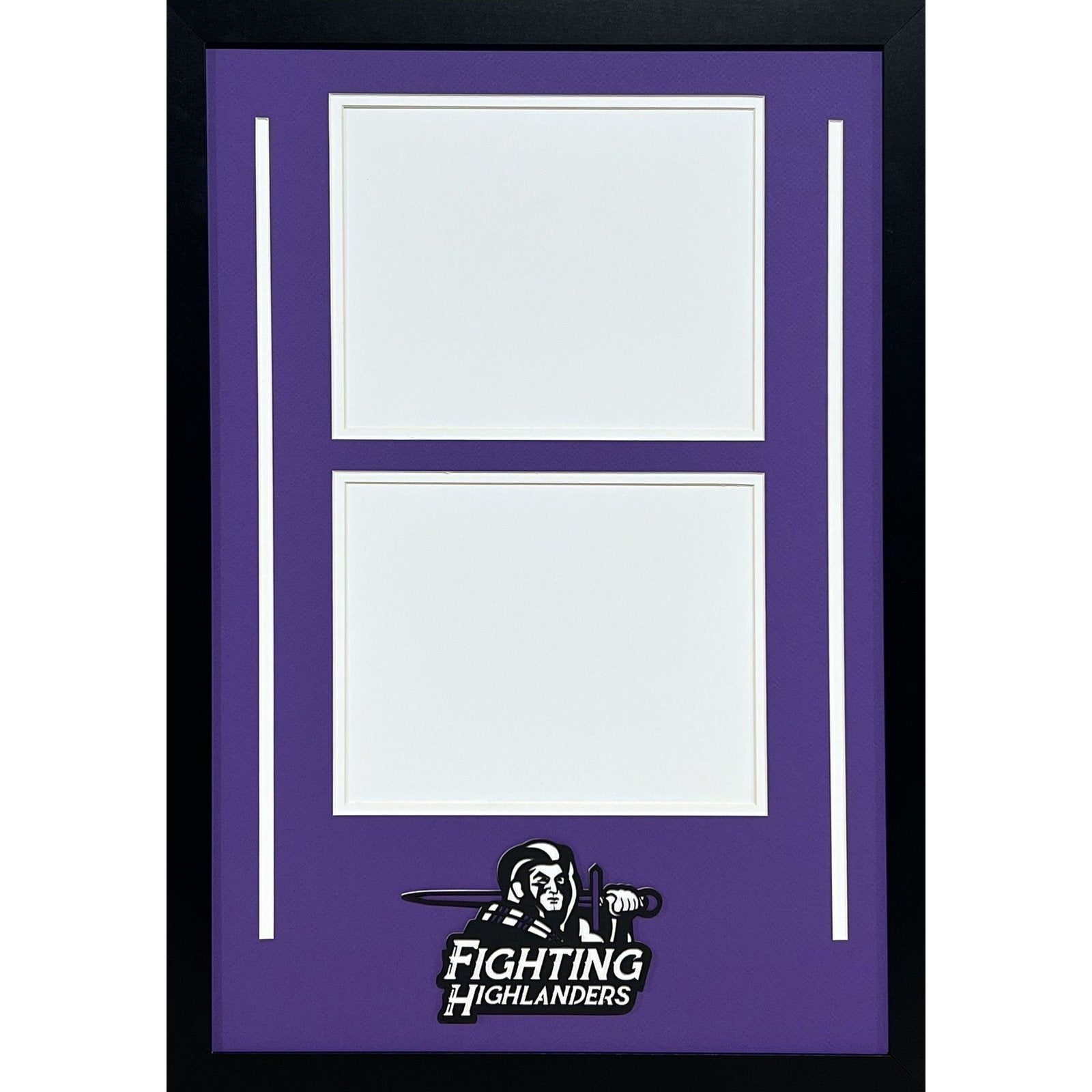Baldwin Fighting Highlanders Custom School Photo Frame 2 8x10s Landscape Style_ 1