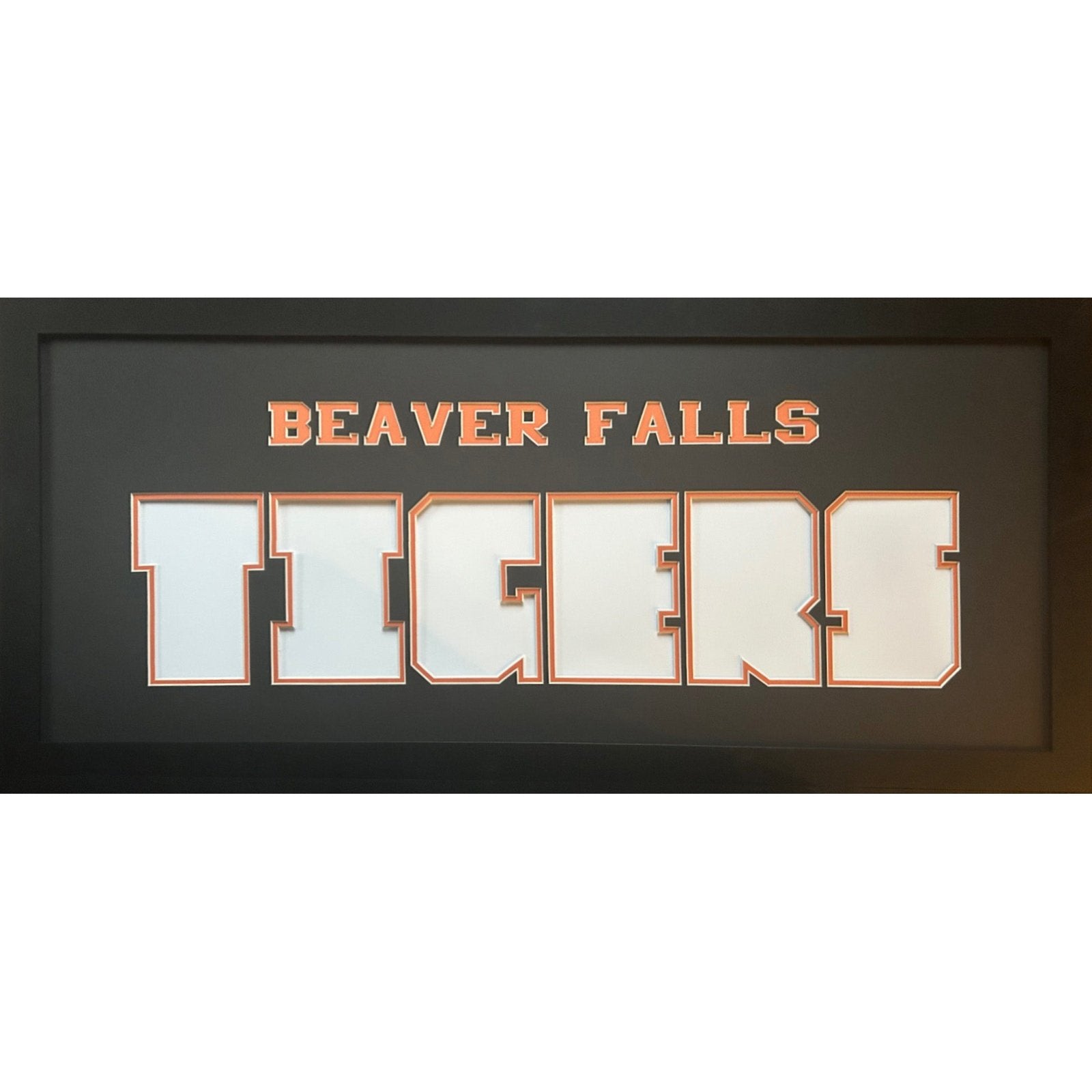 Beaver Falls Tigers Custom School Nameplate 6 Photo Frame_ 1