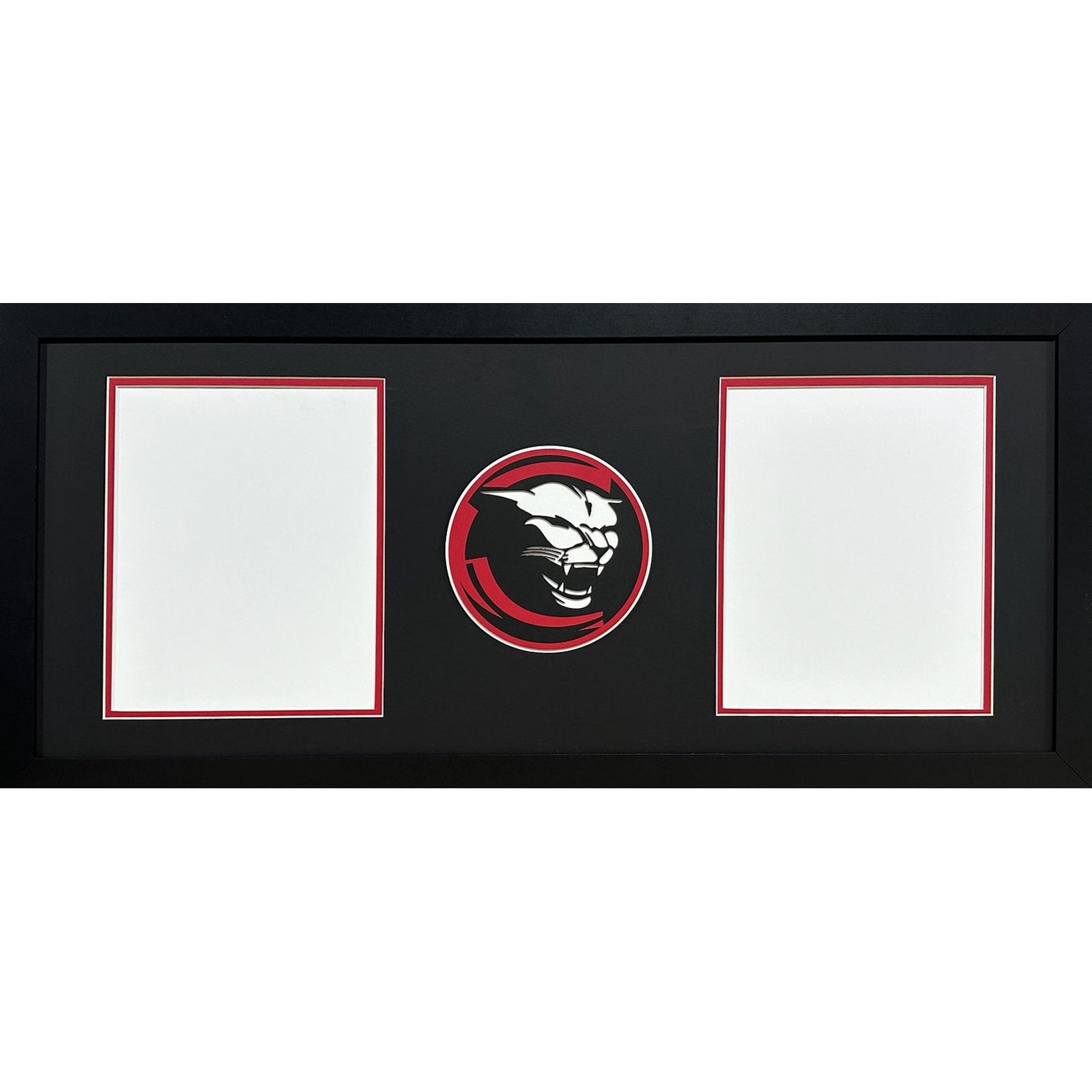 Charleroi Cougars Custom School 2 Photo Frame 2 Vertical 8x10s Portrait Style_ 1