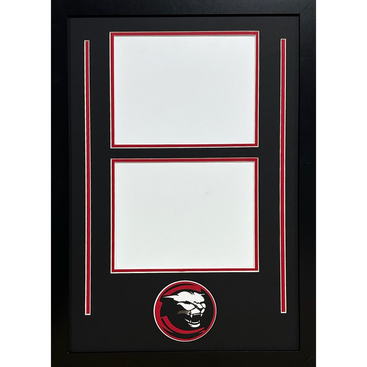 Charleroi Cougars Custom School Photo Frame 2 8x10s Landscape Style_ 1