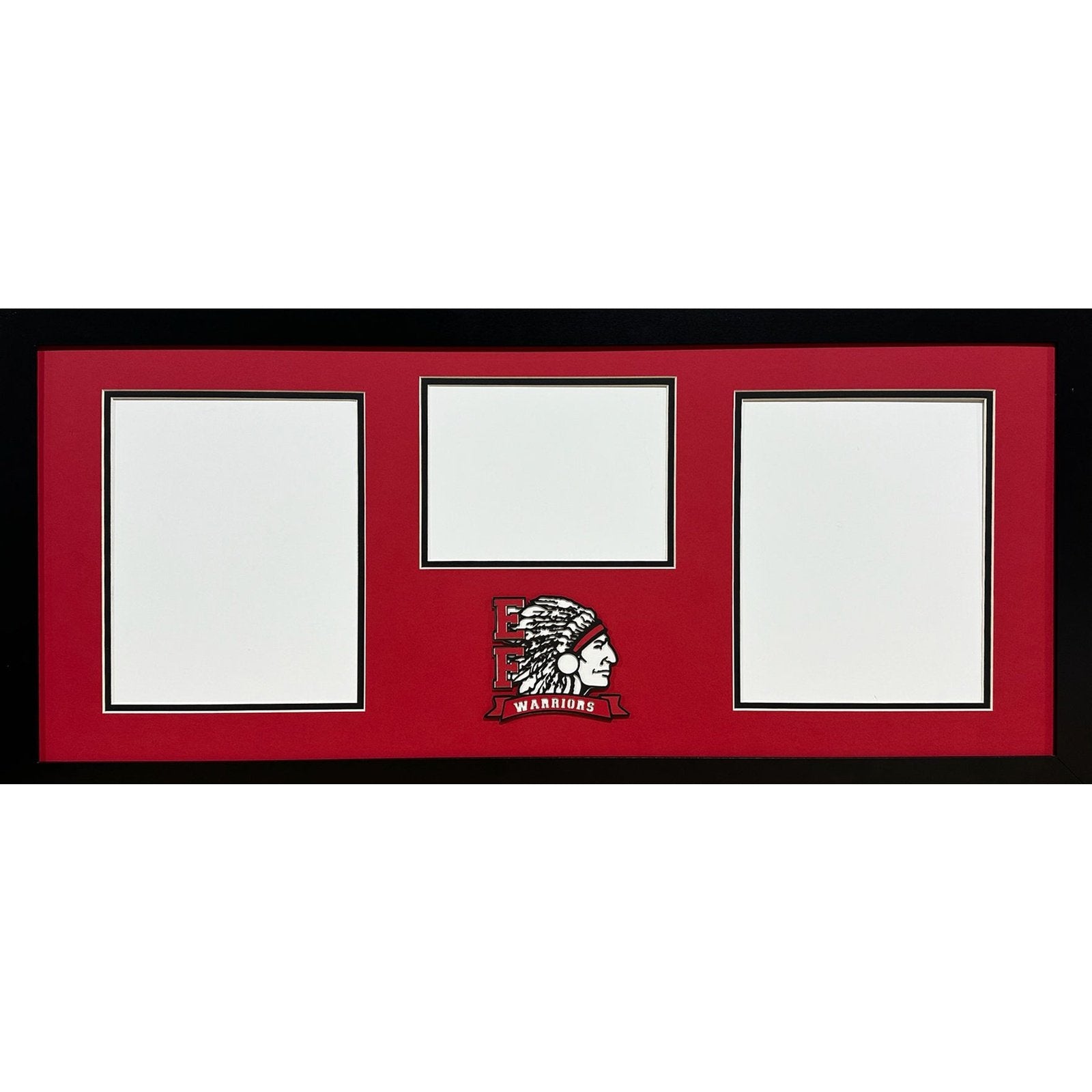 Elizabeth Forward Warriors Custom School 3 Photo Frame 2-8x10s 1-6x8_ 1