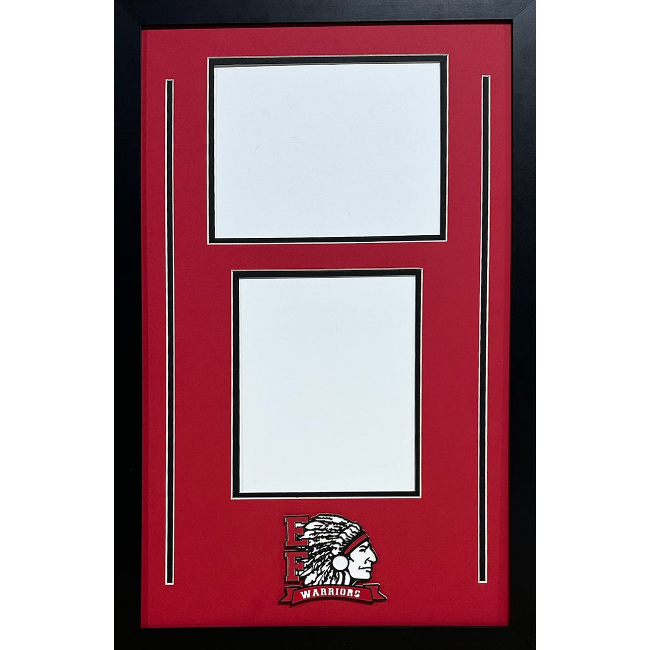 Elizabeth Forward Warriors Custom School Frame 2 8x10 Photos - 1 Portrait 1 Landscape_ 1