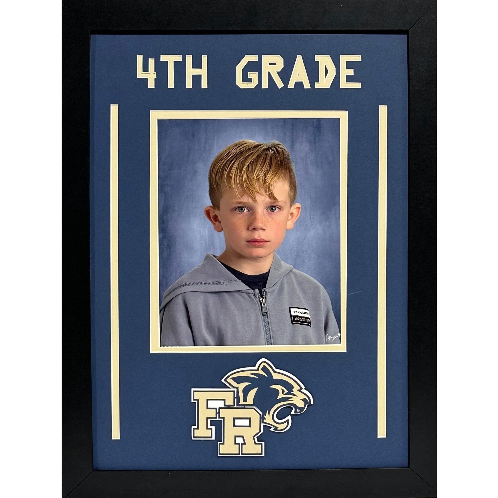 Franklin Regional Panthers Custom School 4th GRADE 8x10 Photo Frame_ 2