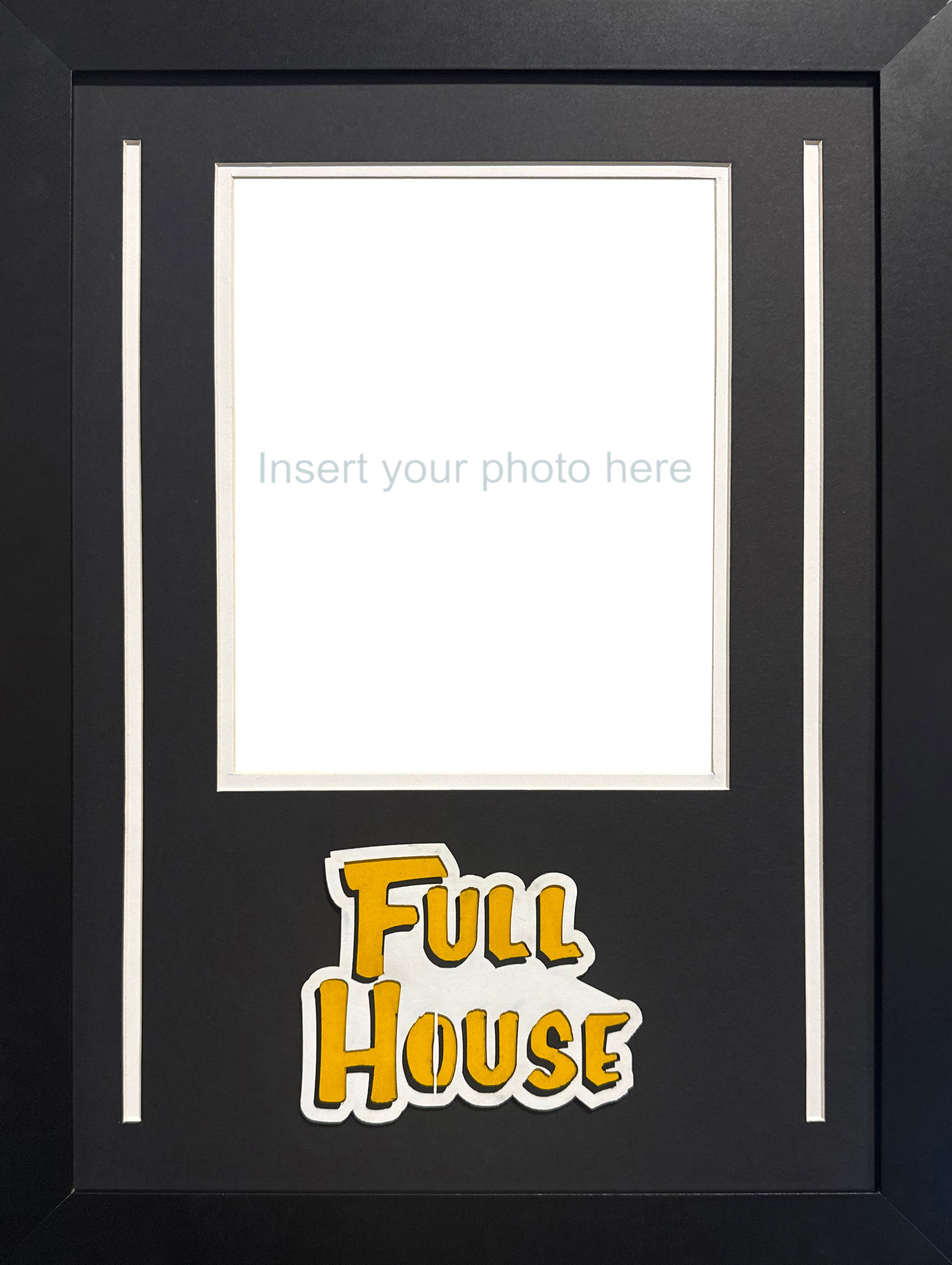 Full House Custom 8x10 Portrait Photo Frame Candace Cameron John Stamos Comic-Con