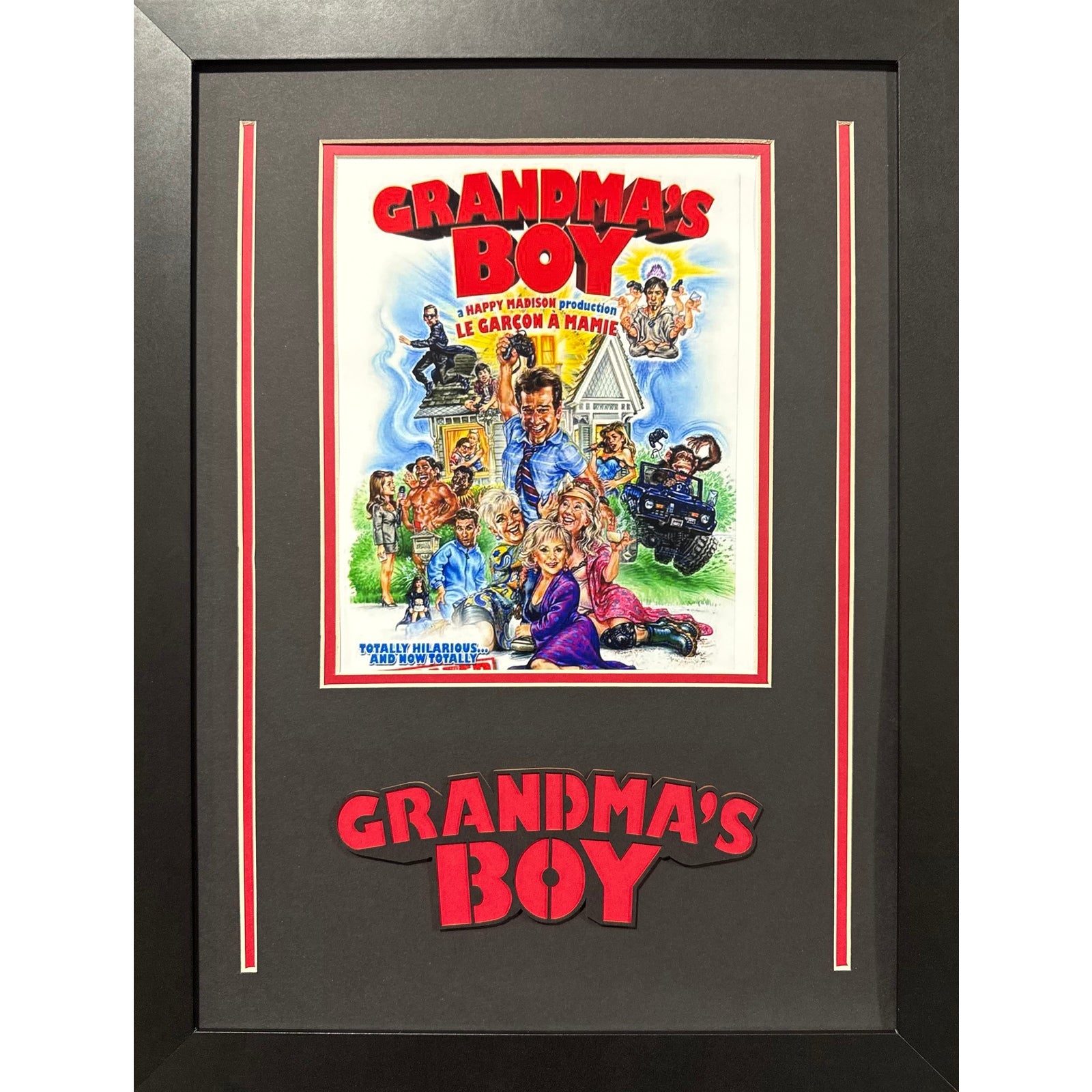 Grandma's Boy Custom 8x10 Portrait Photo Frame Comic-Con Allen Covert Kevin Nealon_ 2