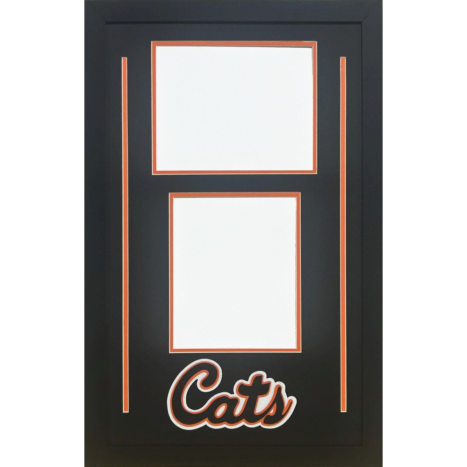 Greater Latrobe Custom School Frame 2 8x10 Photos - 1 Portrait 1 Landscape "Cats"_ 1