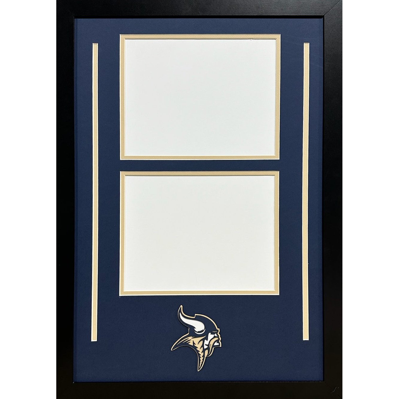 Hopewell Vikings Custom School Photo Frame 2 8x10s Landscape Style_ 1