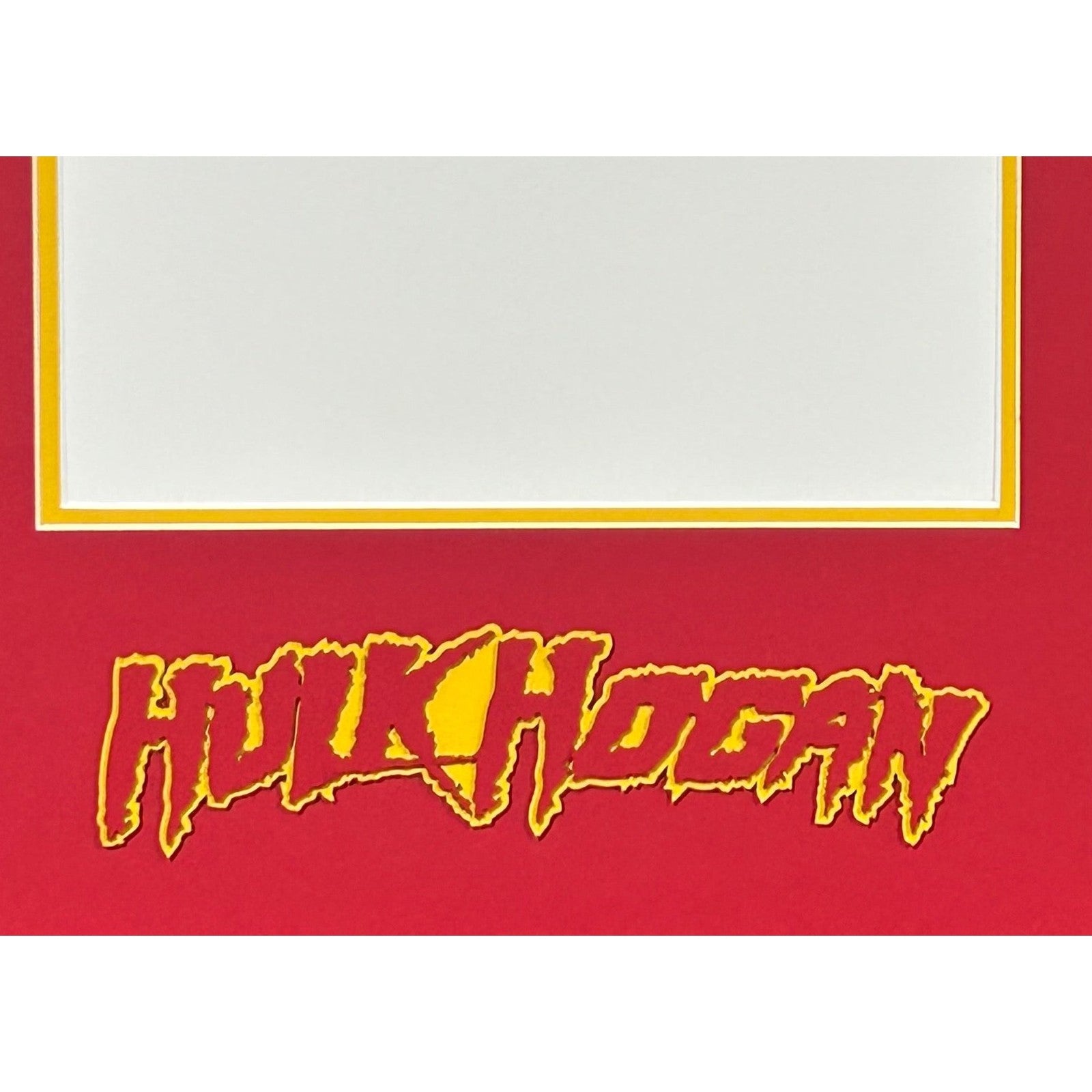 Hulk Hogan Custom 11x14 Portrait Photo Frame Comic-Con_ 2