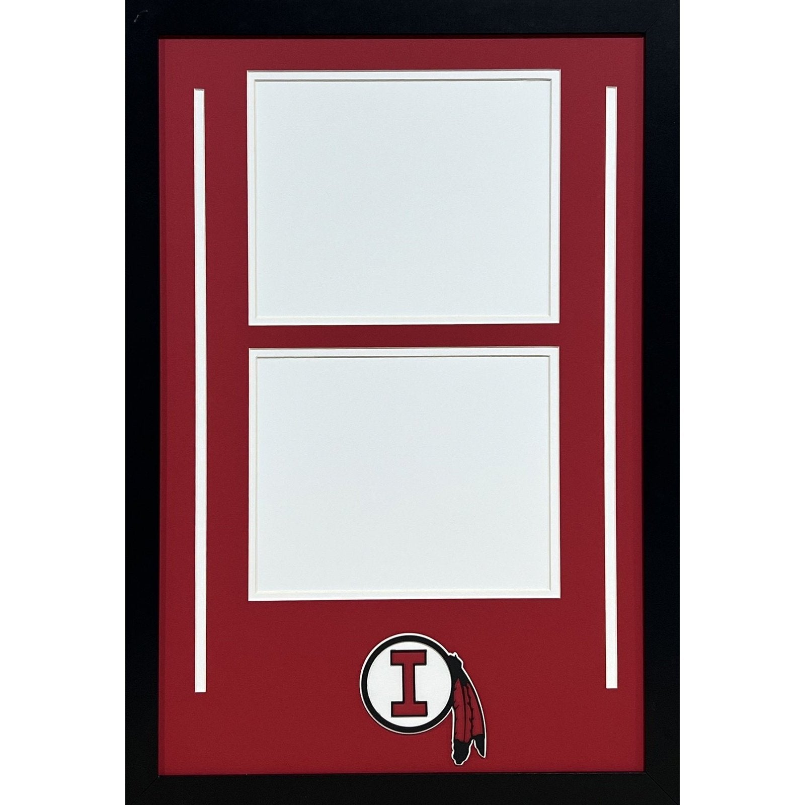 Indiana Area School District Custom School Photo Frame 2 8x10s Landscape Style_ 1