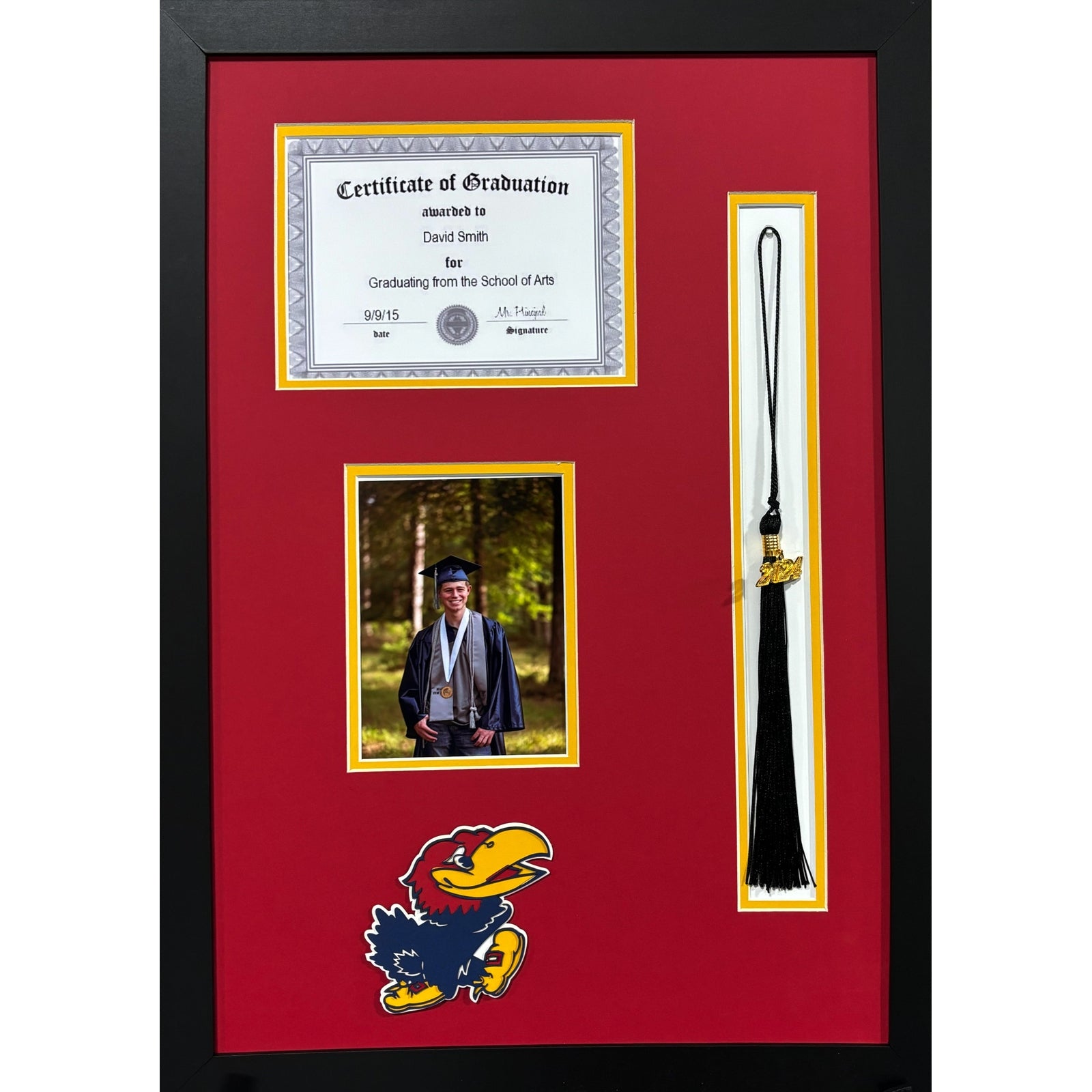 Jeannette High School Custom School Photo Frame High School Diploma_ 1