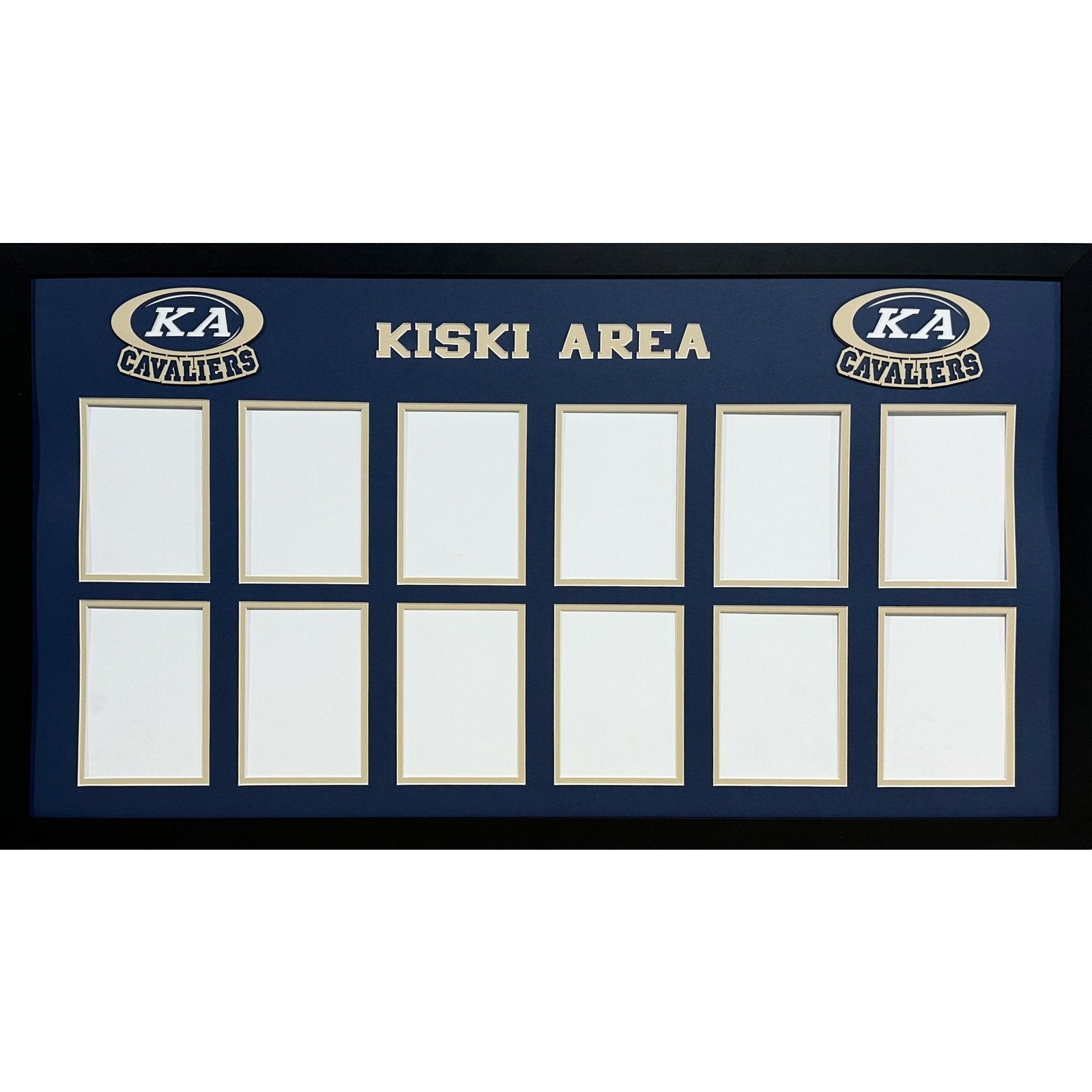 Kiski Area Cavaliers Custom School 12 Photo Frame 5x7 Photos K-12 Pictures_ 1