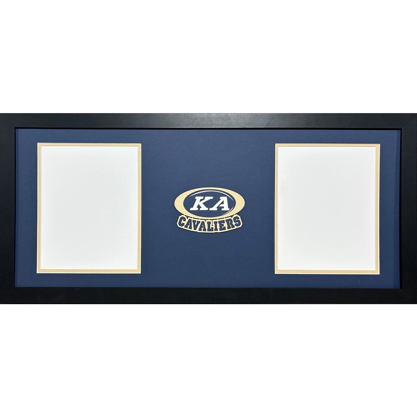 Kiski Area Cavaliers Custom School 2 Photo Frame 2 Vertical 8x10s Portrait Style_ 1