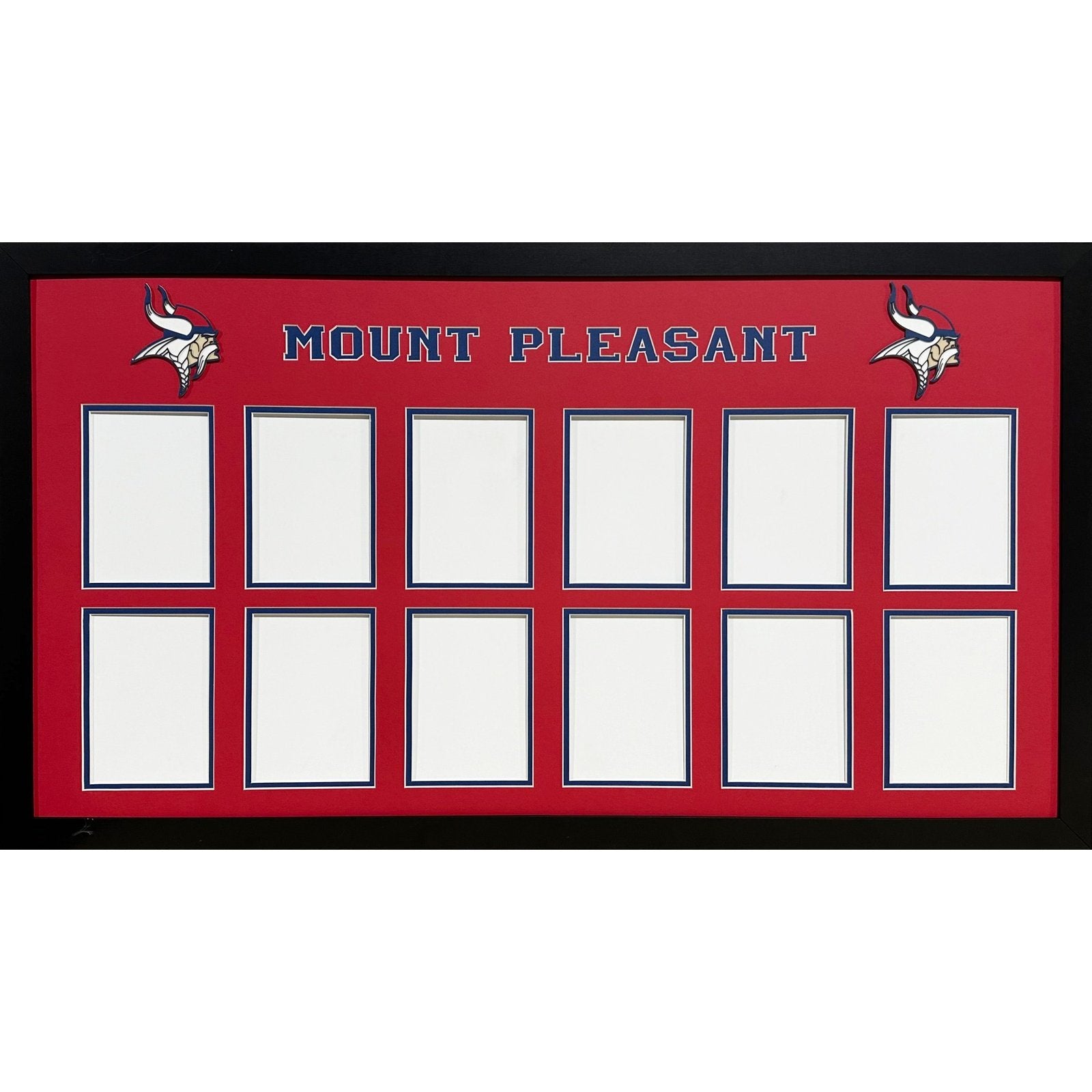 Mount Pleasant Vikings Custom School 12 Photo Frame 5x7 Photos K-12 Pictures Mt._ 1