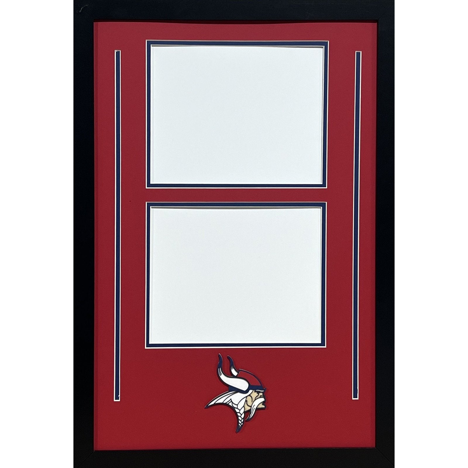 Mt Pleasant Vikings Custom School Photo Frame 2 8x10s Landscape Style_ 1