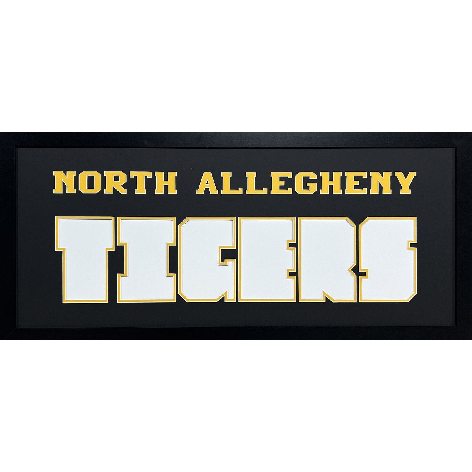 North Allegheny Tigers Custom School Nameplate 6 Photo Frame_ 1
