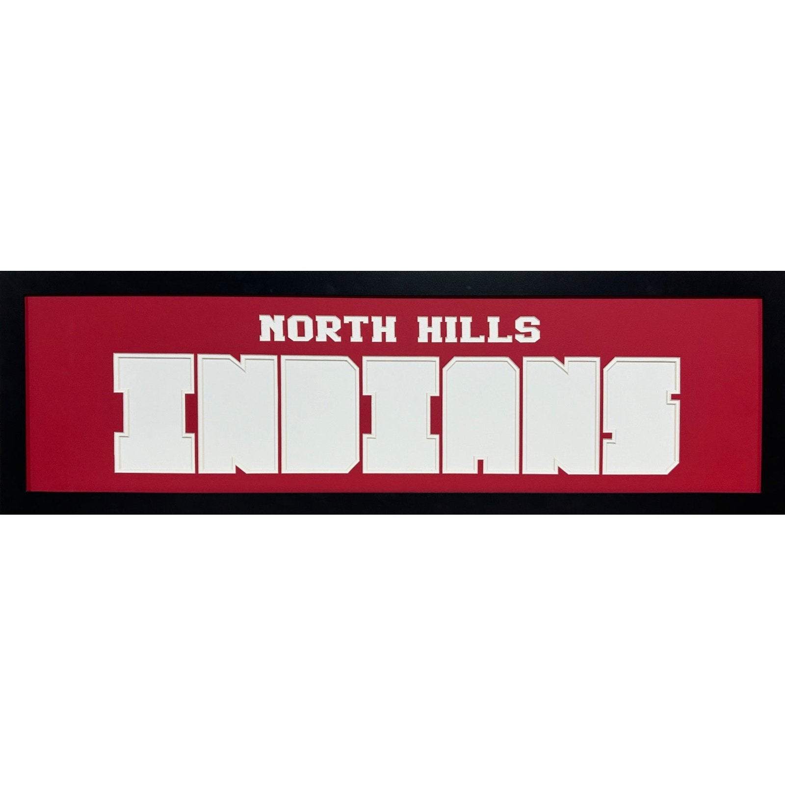 North Hills Custom School Nameplate 7 Photo Frame_ 1