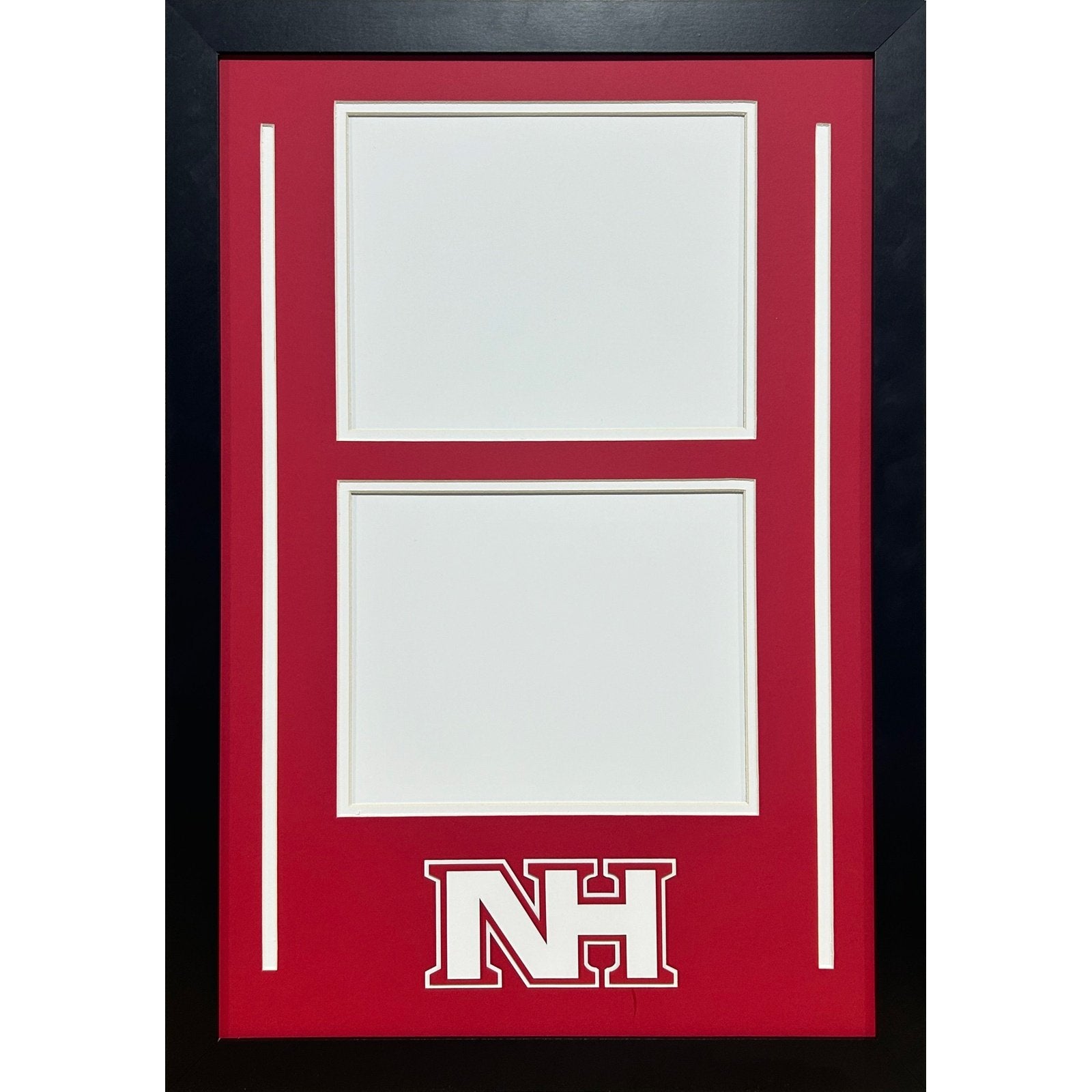 North Hills Indians Custom School Photo Frame 2 8x10s Landscape Style_ 1