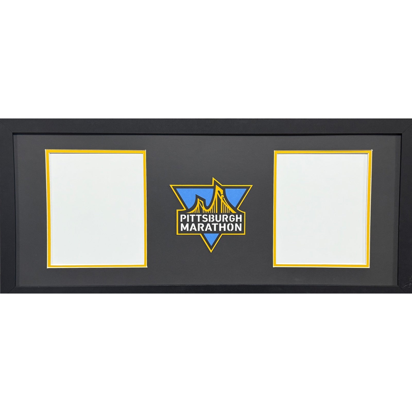 Pittsburgh Marathon Custom 2 Photo Frame Vertical 8x10s Portrait Style_ 1