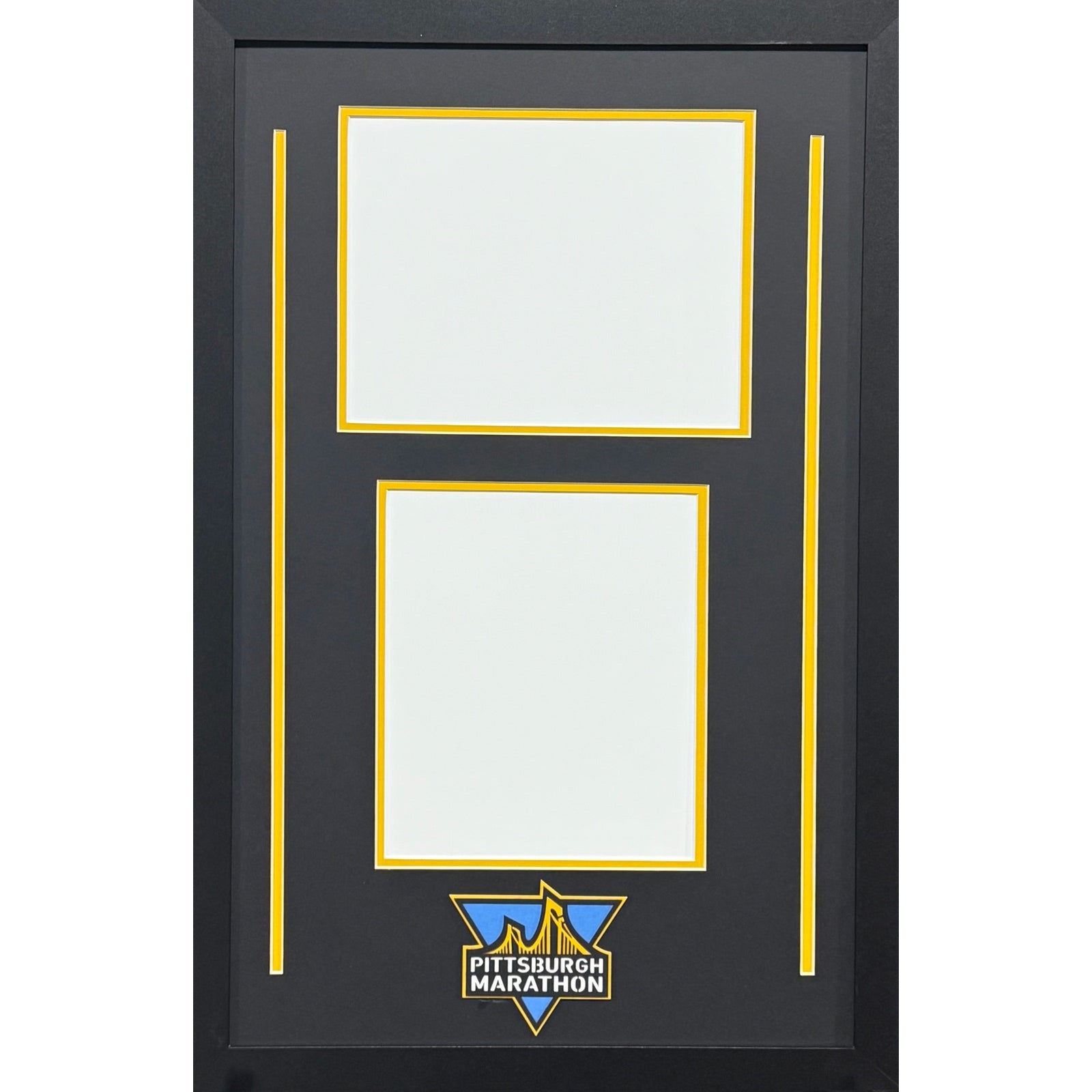 Pittsburgh Marathon Custom Frame 2 8x10 Photos - 1 Portrait 1 Landscape_ 1