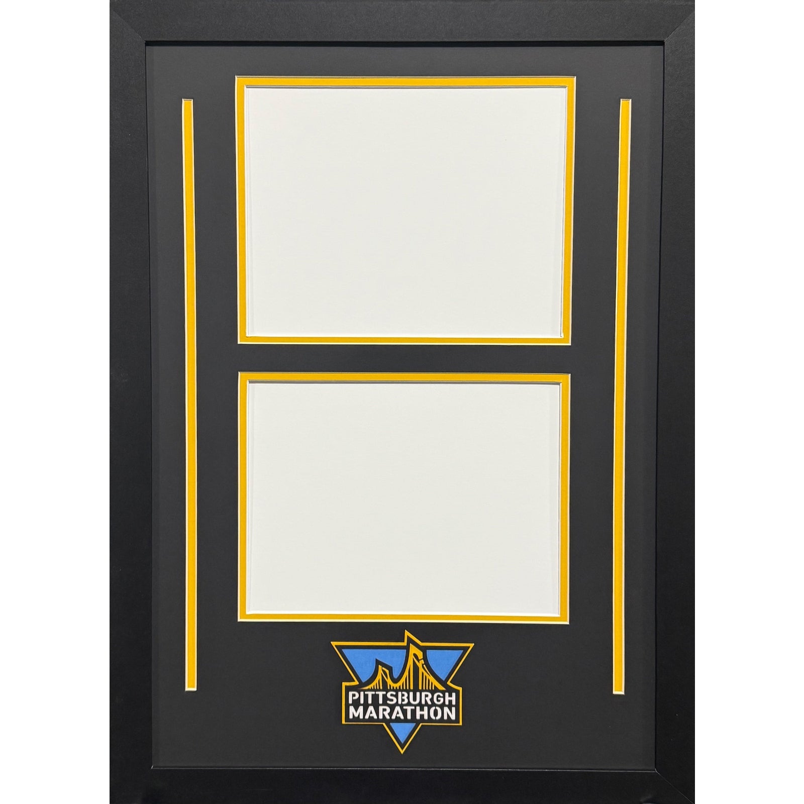 Pittsburgh Marathon Custom Photo Frame 2 8x10s Landscape Style_ 1