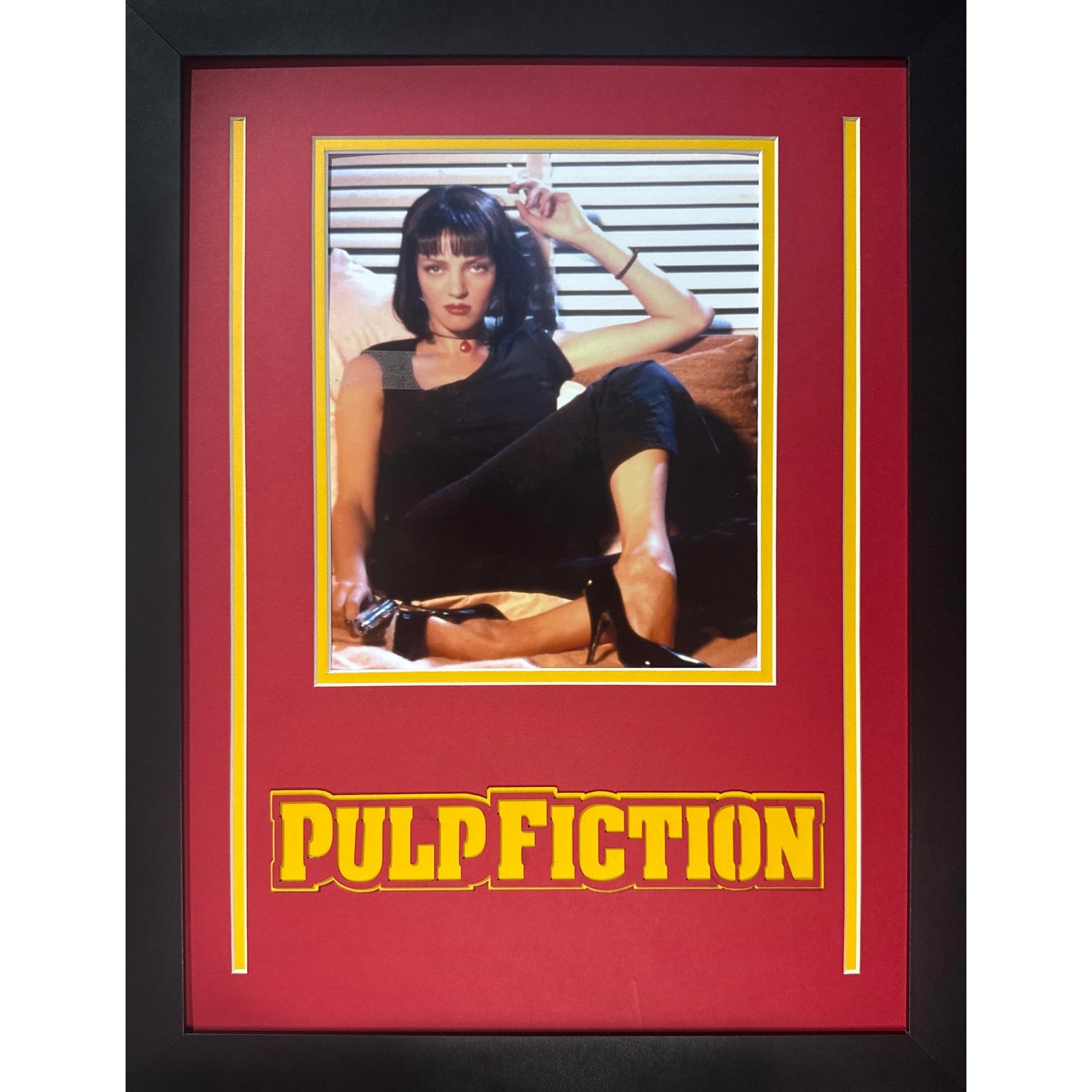 Pulp Fiction Custom 8x10 Portrait Photo Frame Comic-Con Rosanna Arquette_ 2