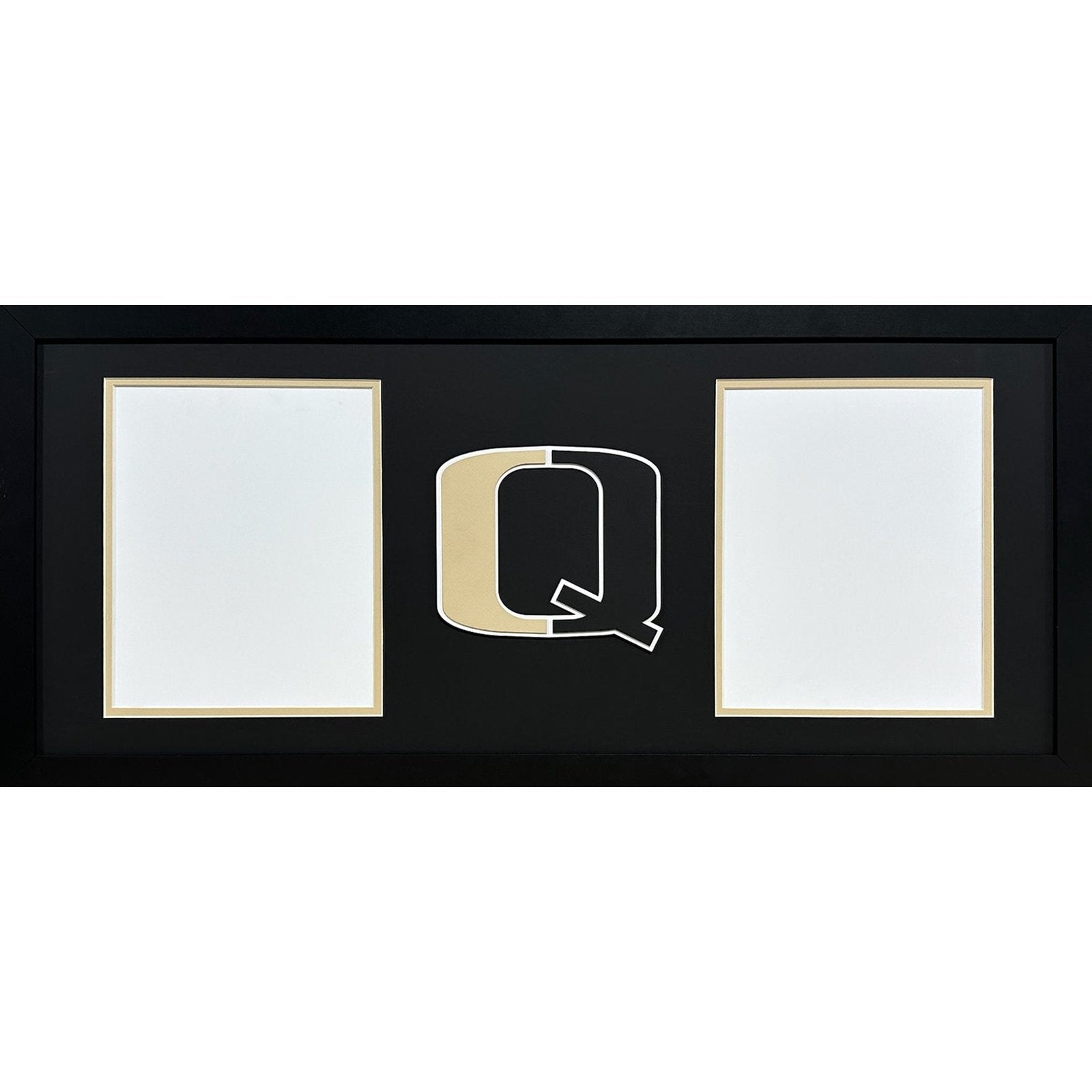 Quaker Valley Quakers Custom School 2 Photo Frame 2 Vertical 8x10s Portrait Style_ 1