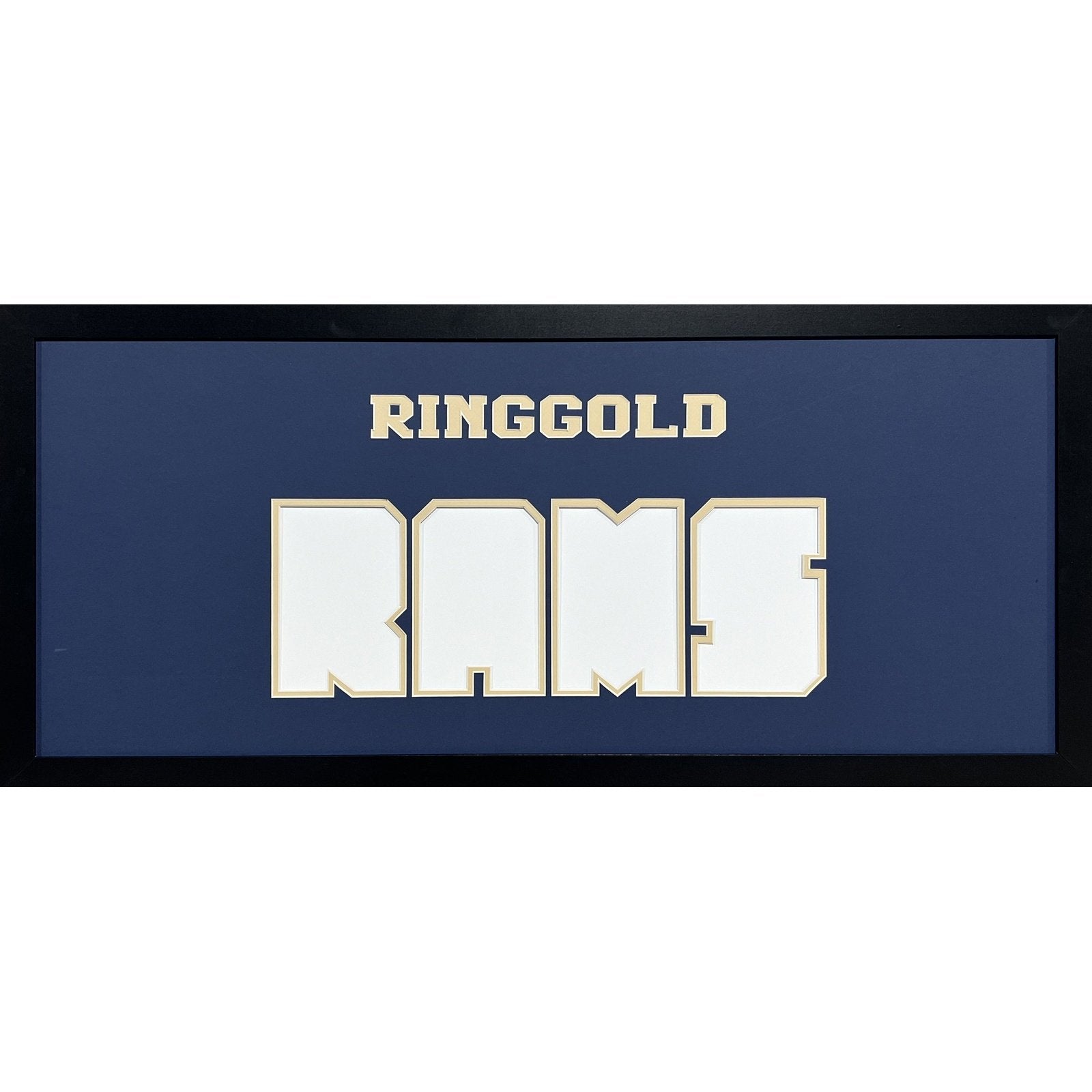 Ringgold Rams Custom School Nameplate 4 Photo Frame_ 1