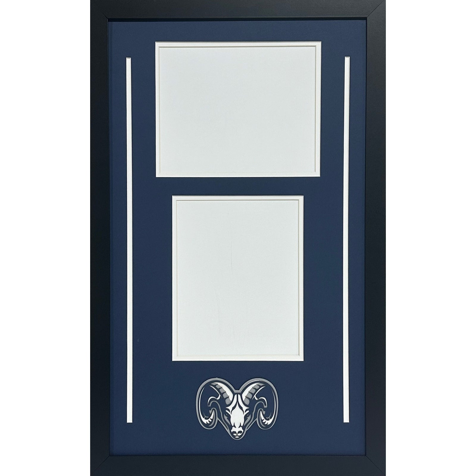 Rochester Area Rams Custom School Frame 2 8x10 Photos - 1 Portrait 1 Landscape_ 1