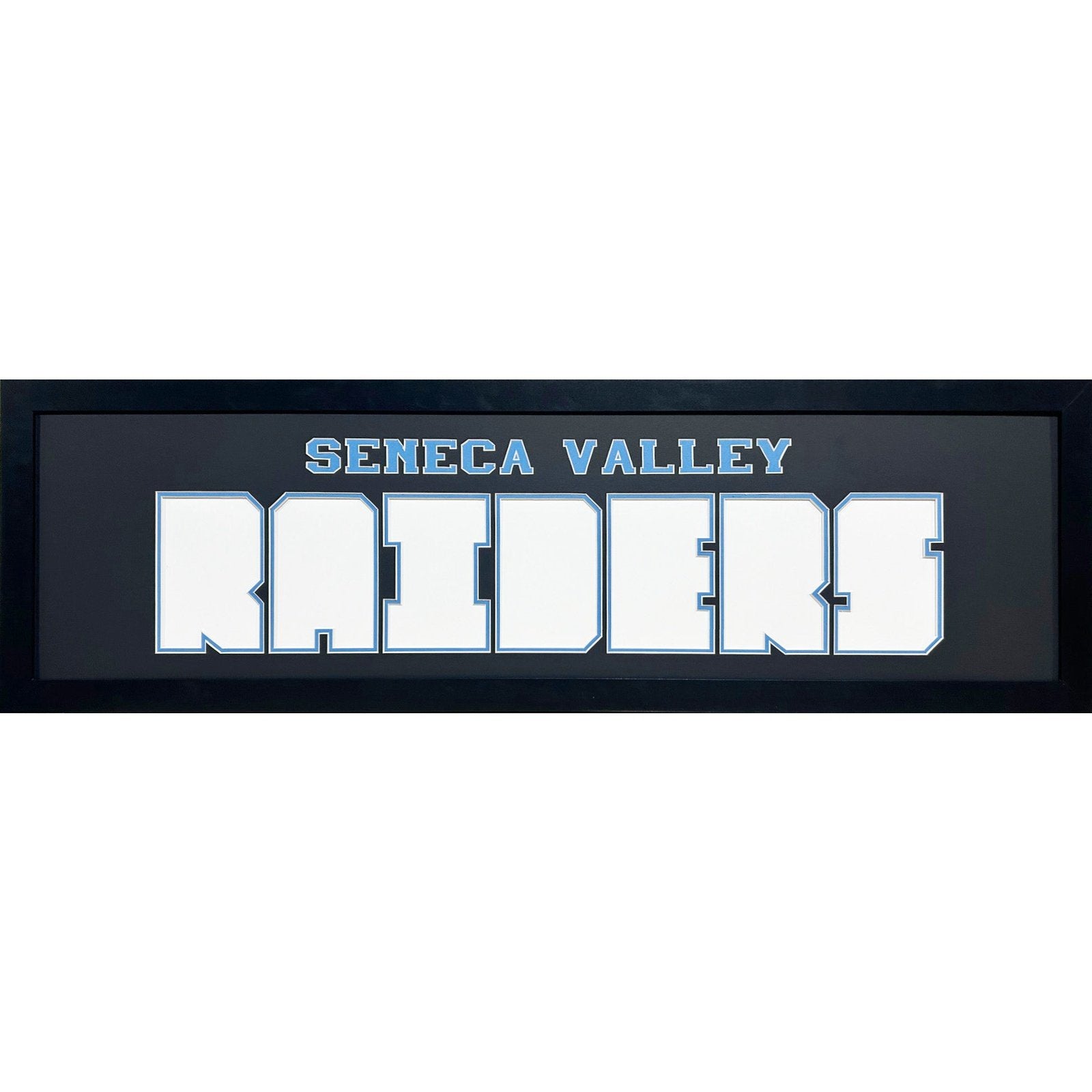 Seneca Valley Raiders Custom School Nameplate 7 Photo Frame_ 1