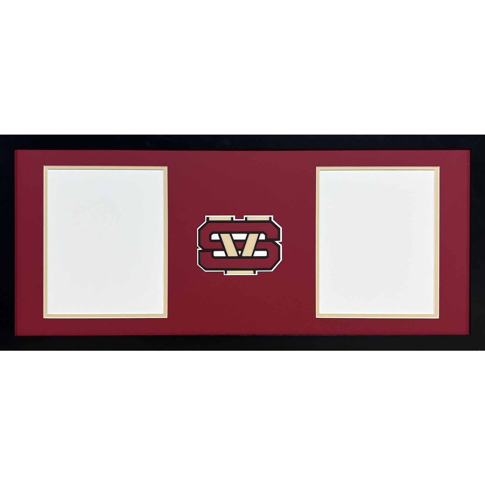 Steel Valley Ironmen Custom School 2 Photo Frame 2 Vertical 8x10s Portrait Style_ 1