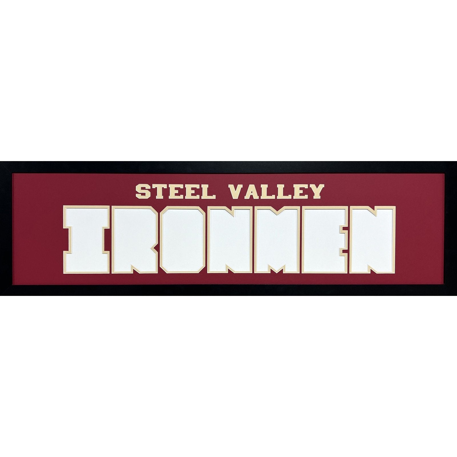 Steel Valley Ironmen Custom School Nameplate 7 Photo Frame_ 1
