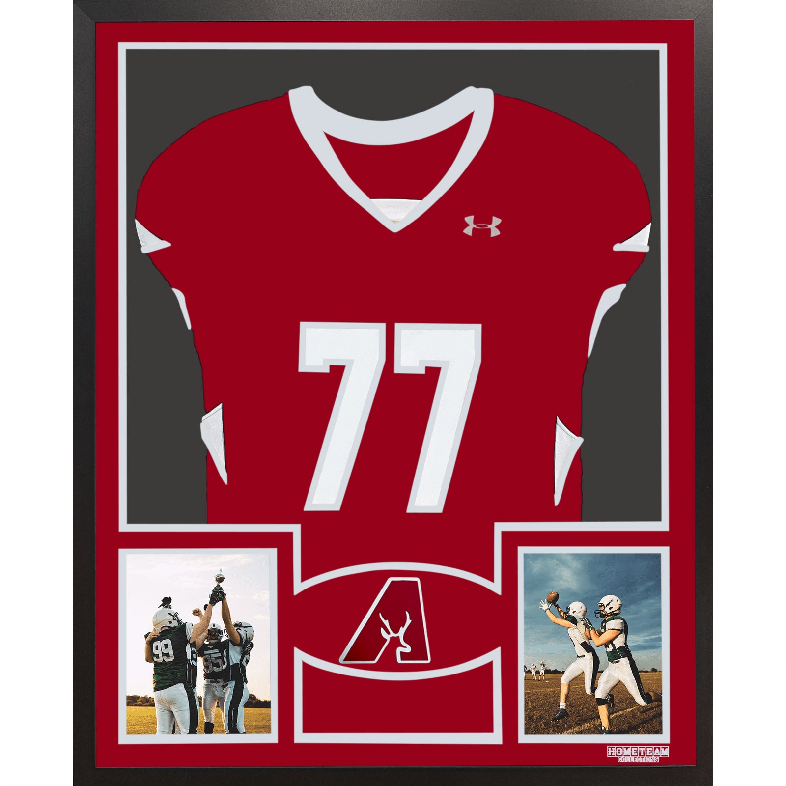 Avonworth Antelopes Premier Large Framed Jersey with Dual Photo Displays_ 1