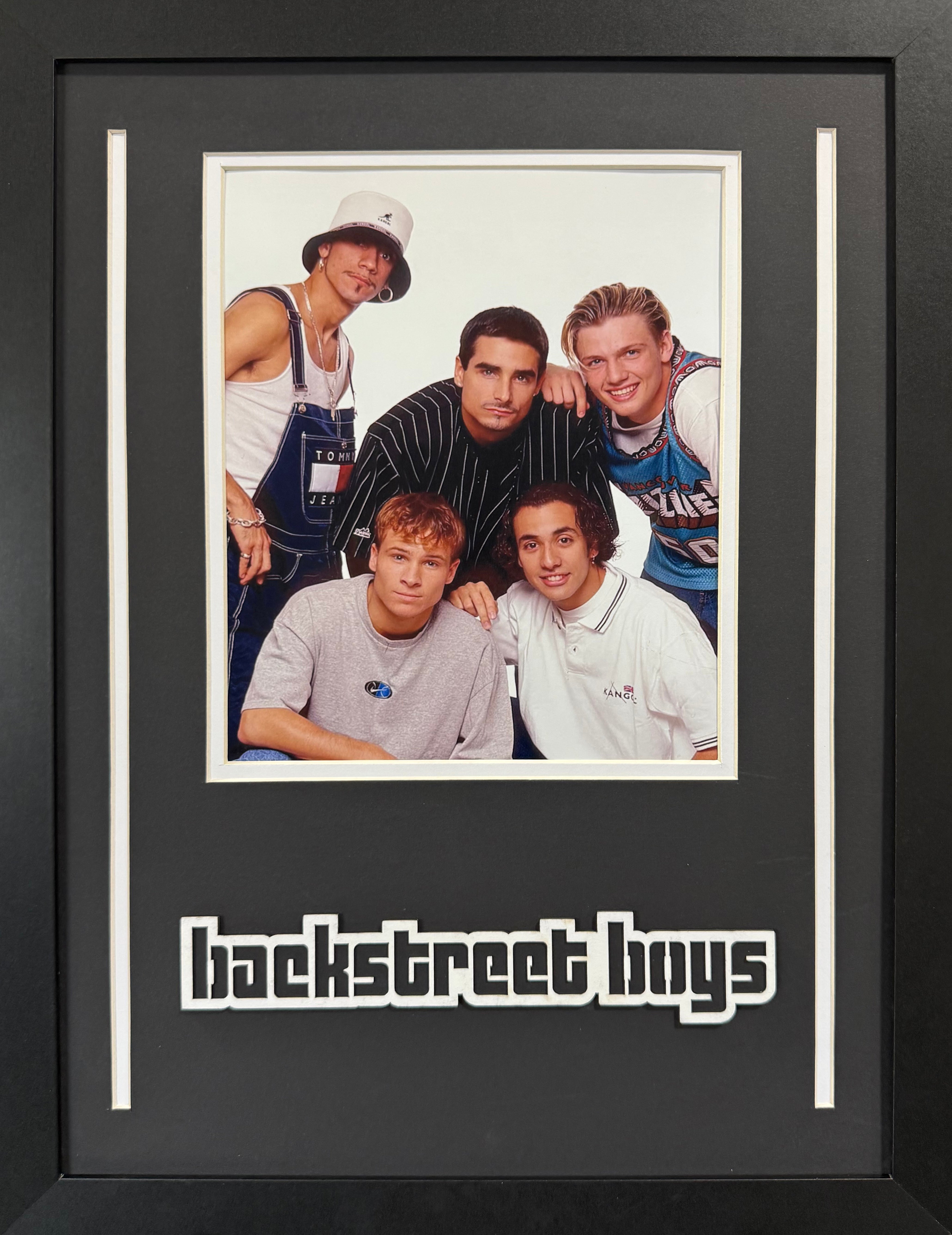 Backstreet Boys BSB Nick Carter Custom 8x10 Portrait Photo Frame Comic-Con