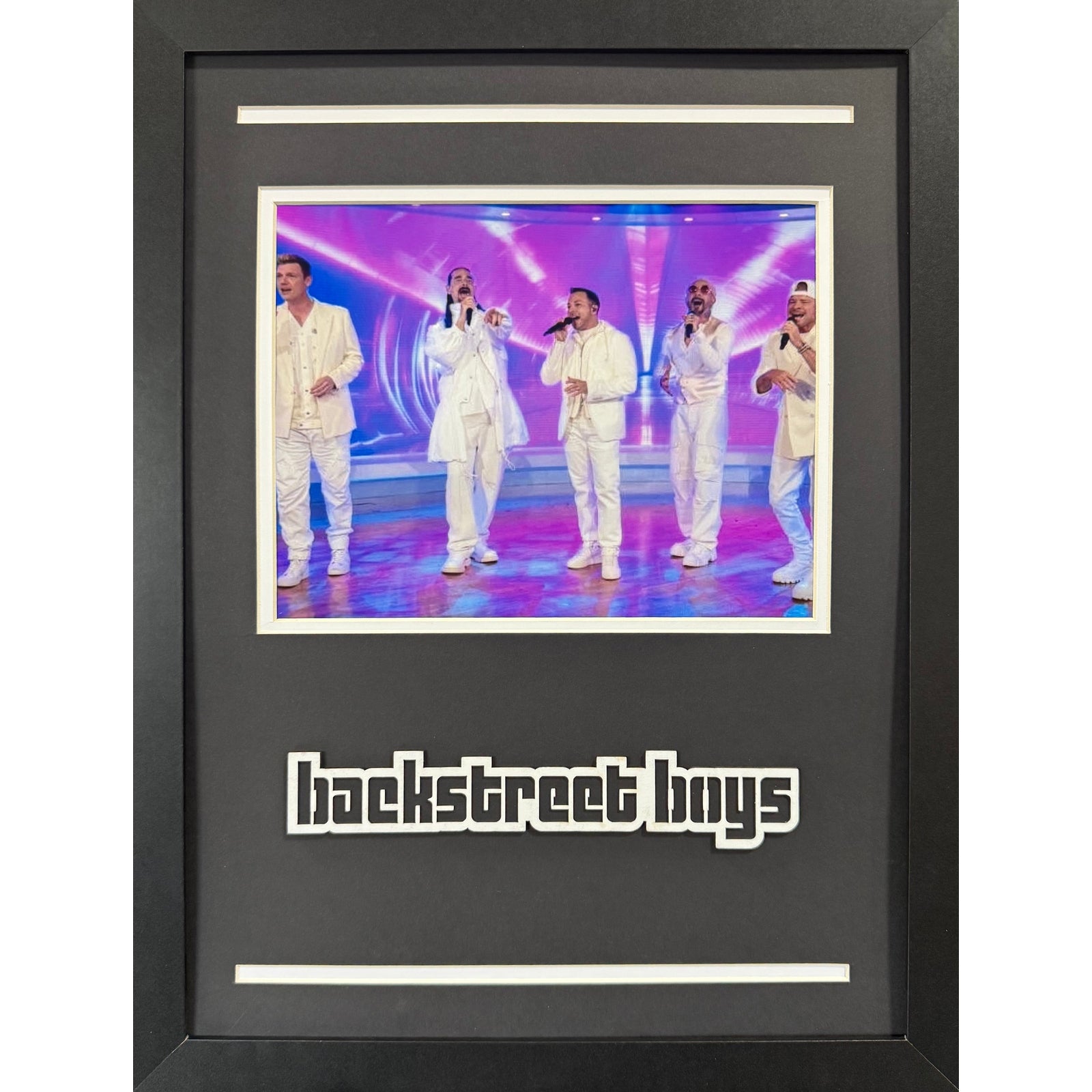 Backstreet Boys BSB Nick Carter Custom 8x10 Landscape Photo Frame Comic-Con_ 2