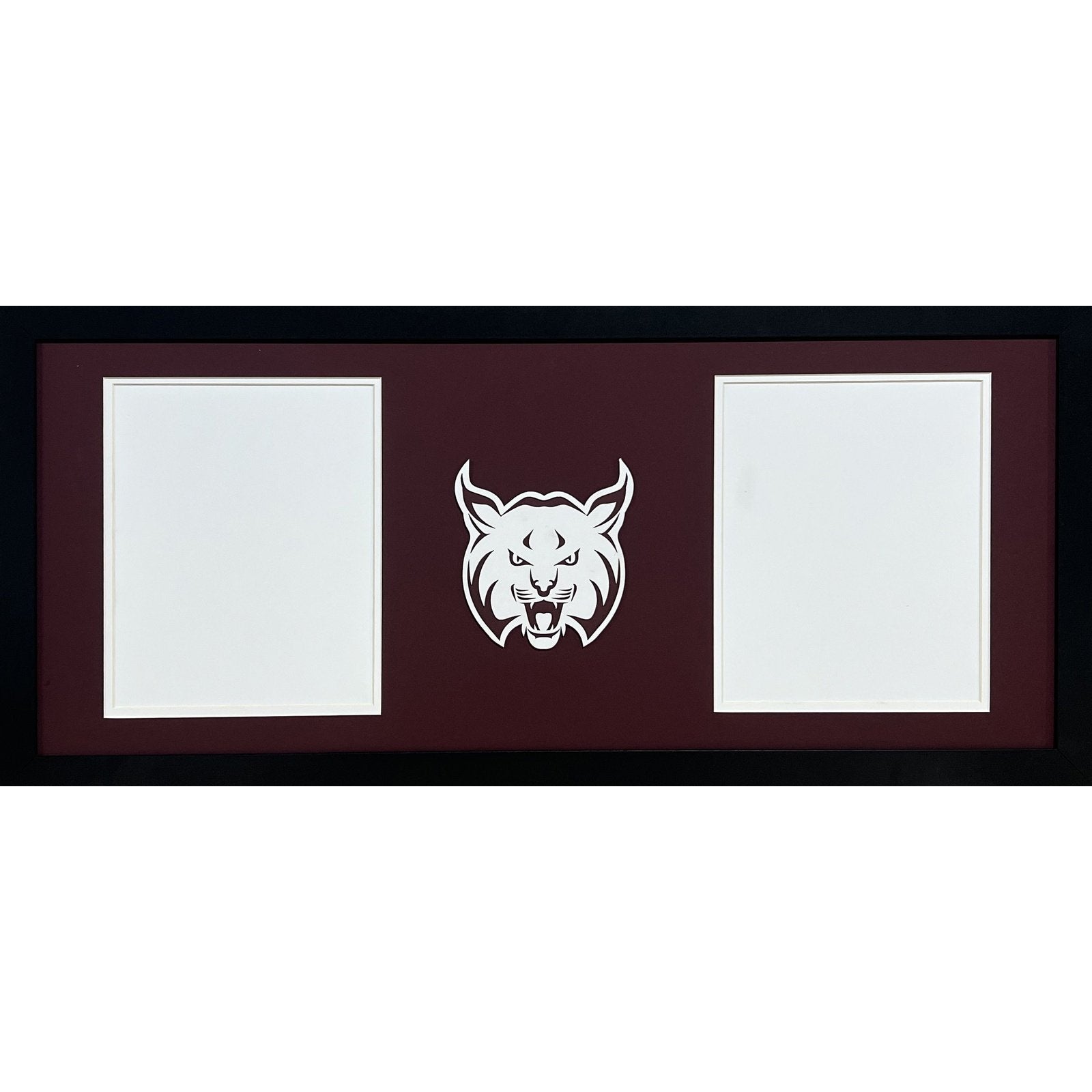 Beaver Area Bobcats Custom School 2 Photo Frame 2 Vertical 8x10s Portrait Style_ 1