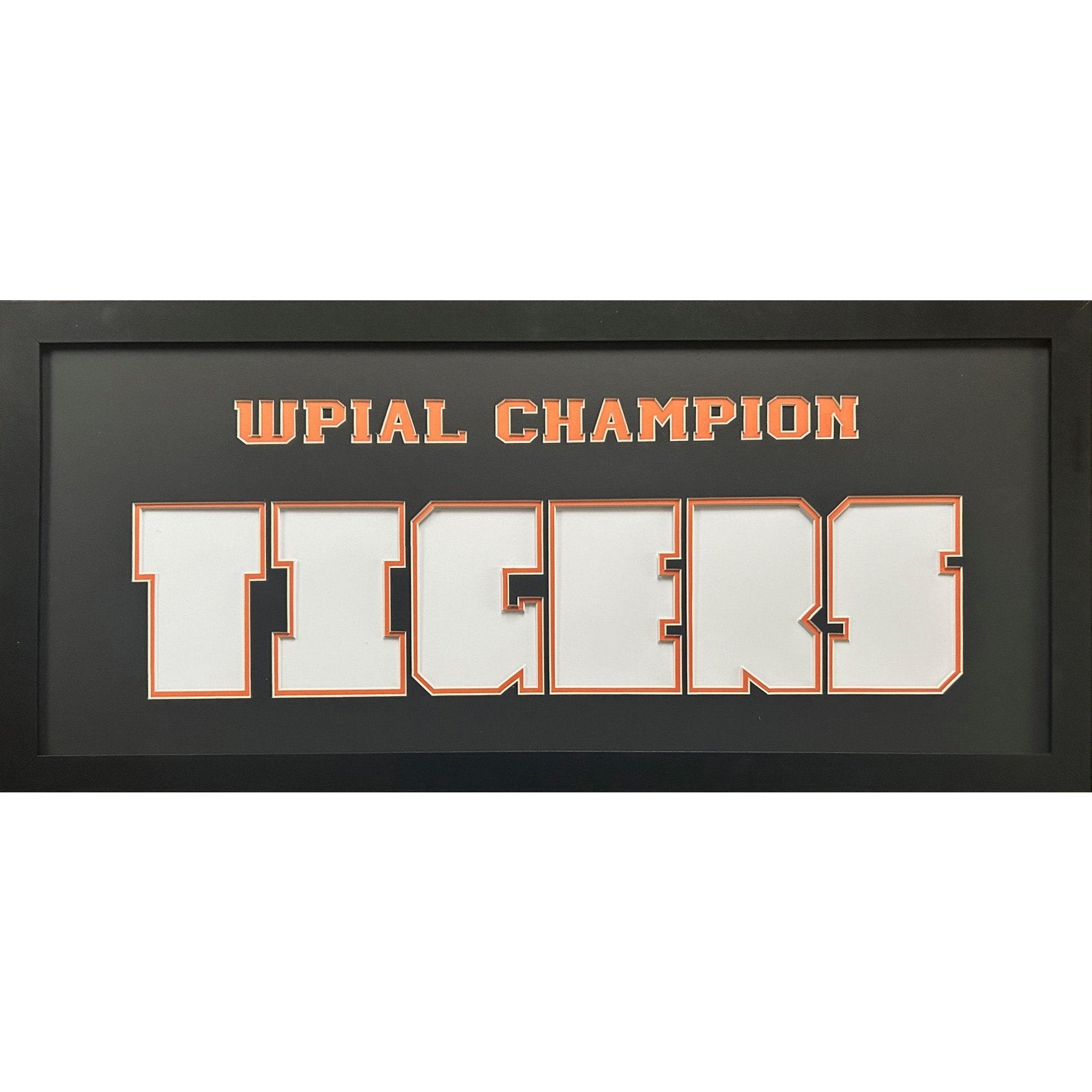Beaver Falls Tigers WPIAL Champion Custom School Nameplate 6 Photo Frame_ 1