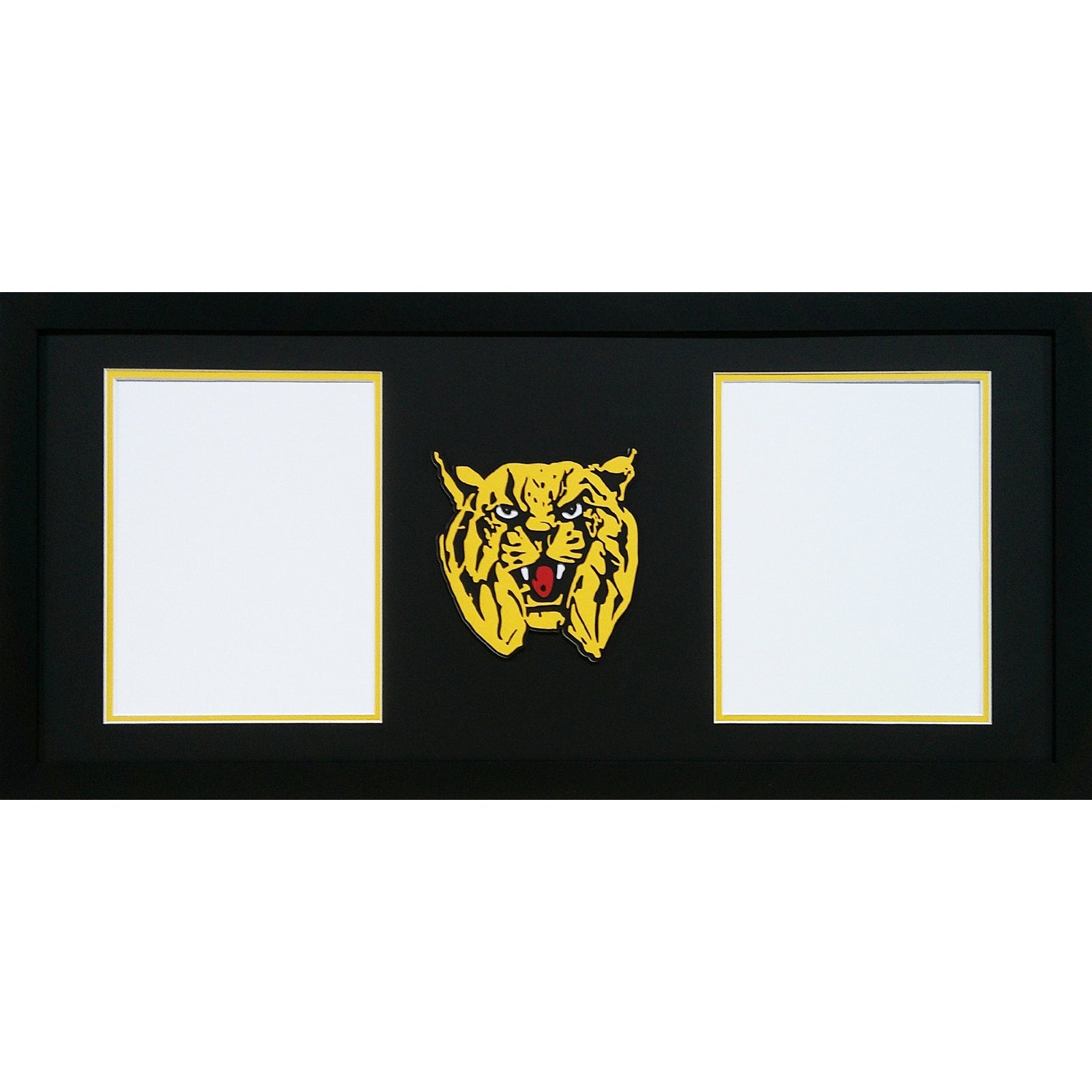 Bentworth Bearcats Custom School 2 Photo Frame 2 Vertical 8x10s Portrait Style_ 1