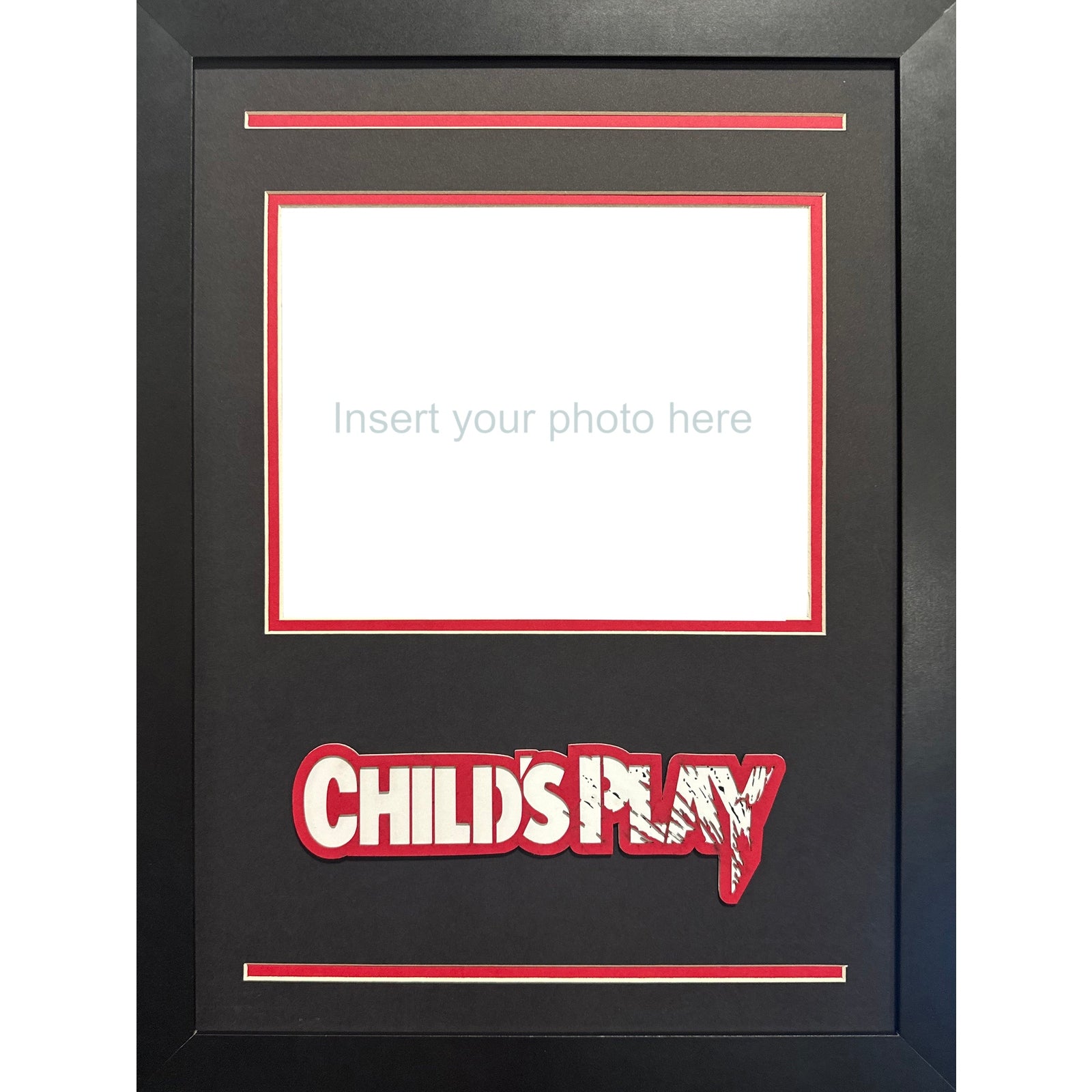 Child's Play Chucky Custom 8x10 Landscape Photo Frame Comic-Con Brad Dourif_ 1