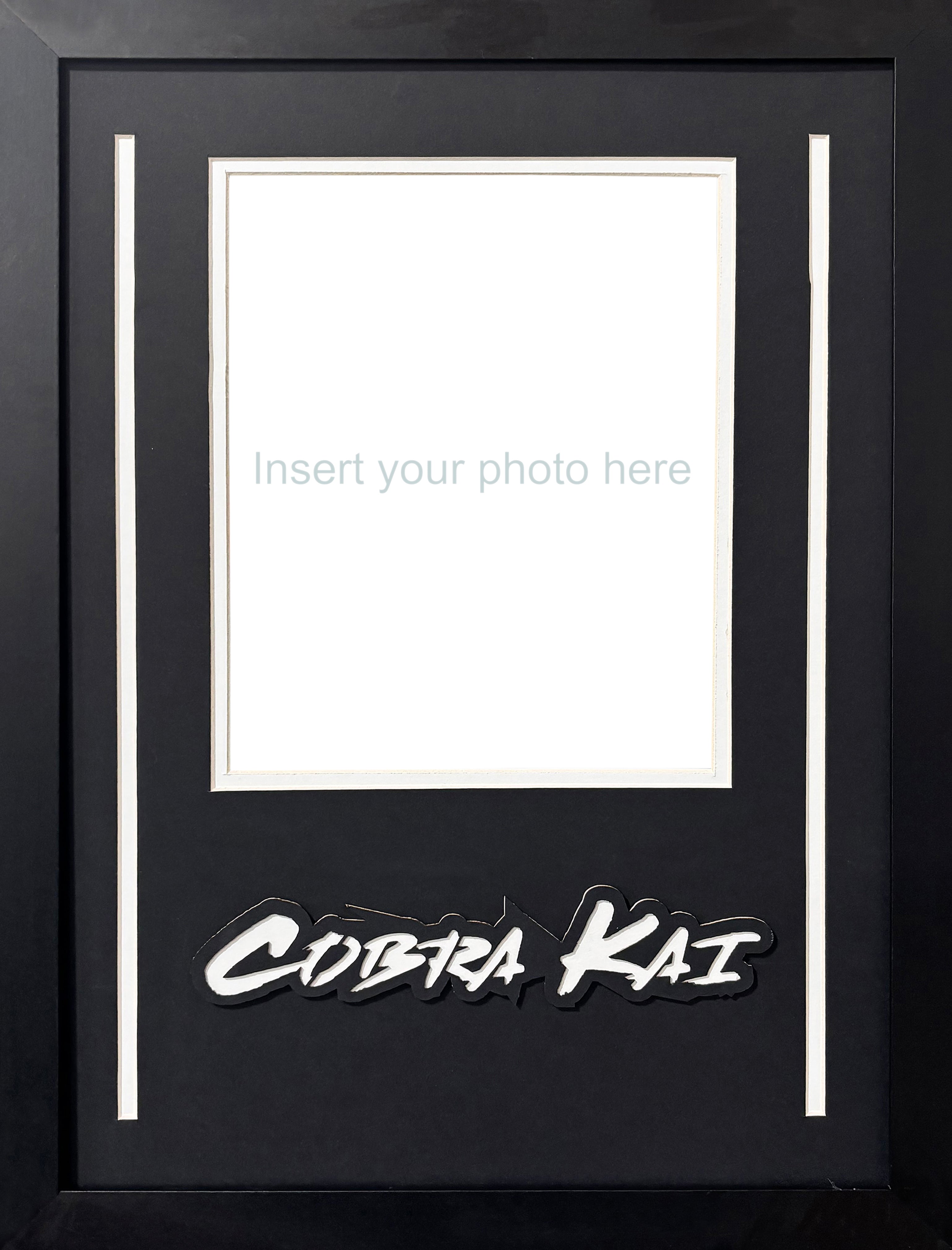 Cobra Kai Custom 8x10 Portrait Photo Frame Frank Macchio Celebrity Comic-Con