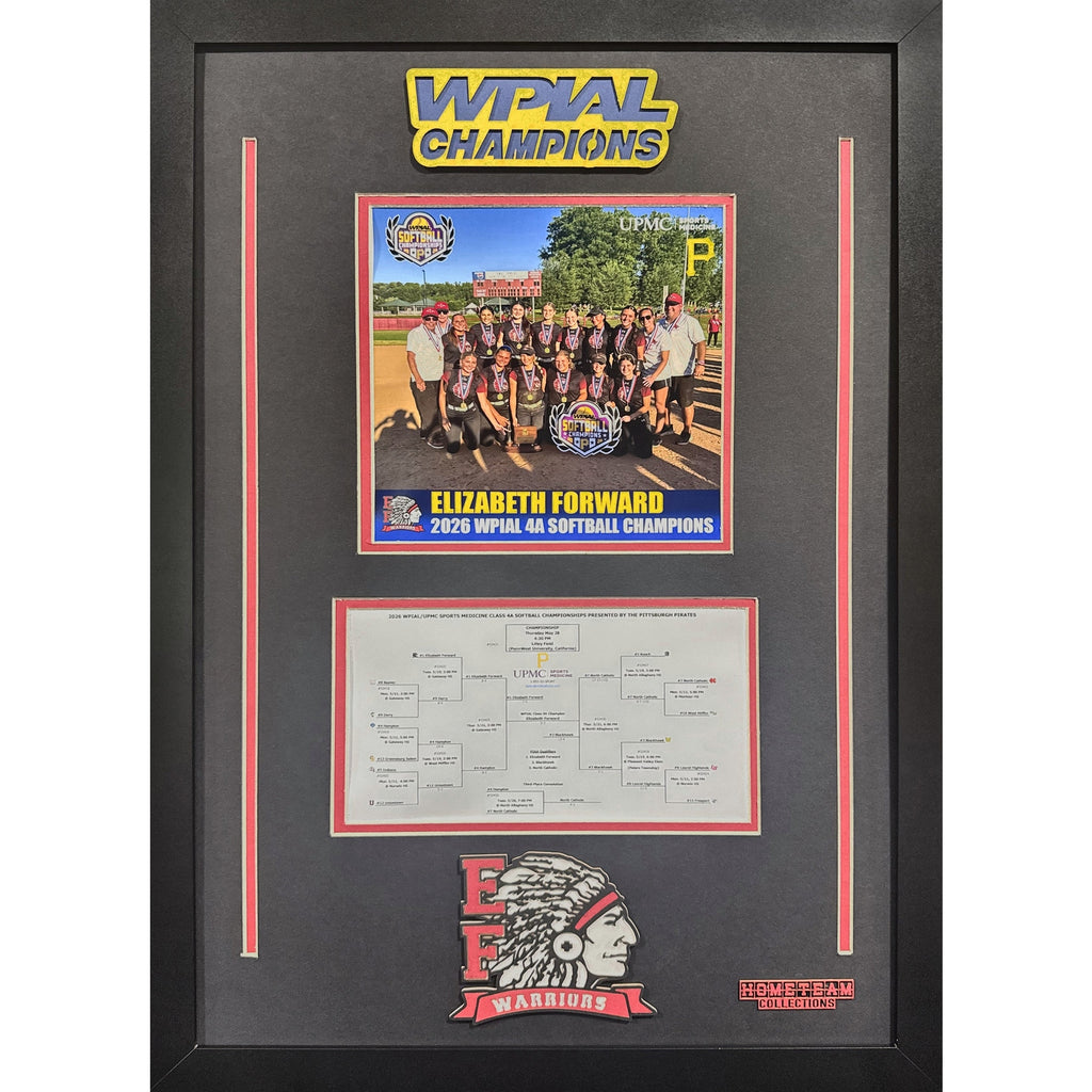 Elizabeth Forward Custom Frame 8x10 Photo 2026 Girls Softball 4A WPIAL