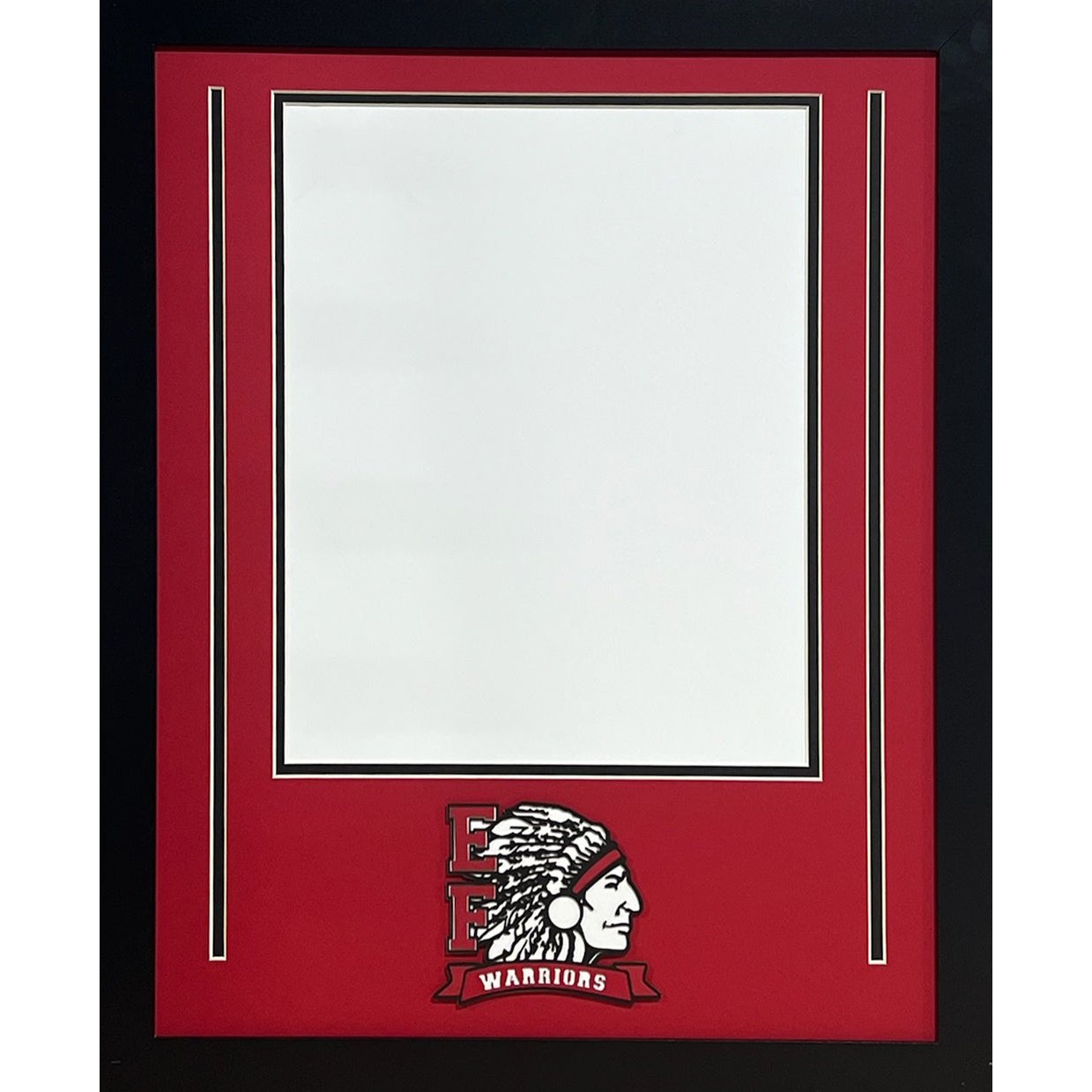 Elizabeth Forward Warriors Custom School 11x14 Photo Frame_ 1