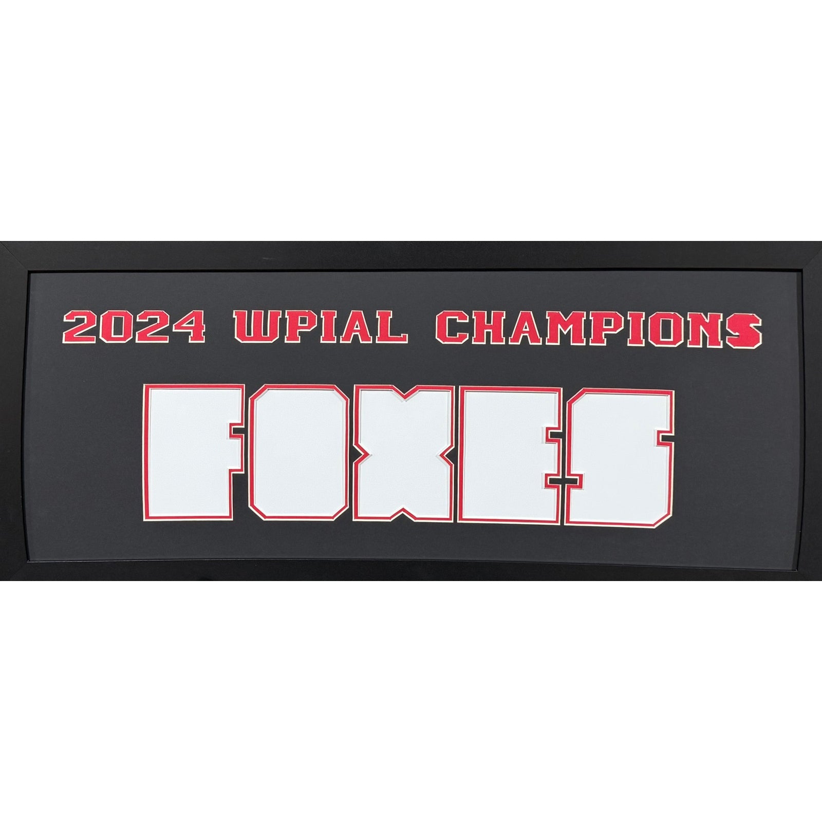 Fox Chapel Foxes Custom School Nameplate 5 Photo Frame WPIAL CHAMPIONS_ 1