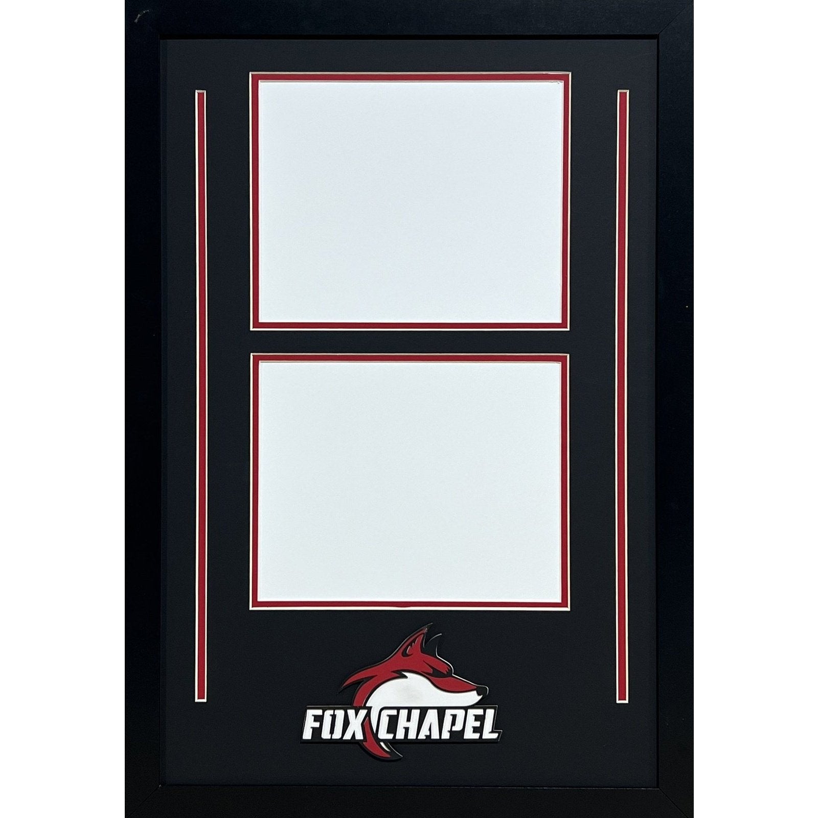 Fox Chapel The Fox Custom School Photo Frame 2 8x10s Landscape Style_ 1