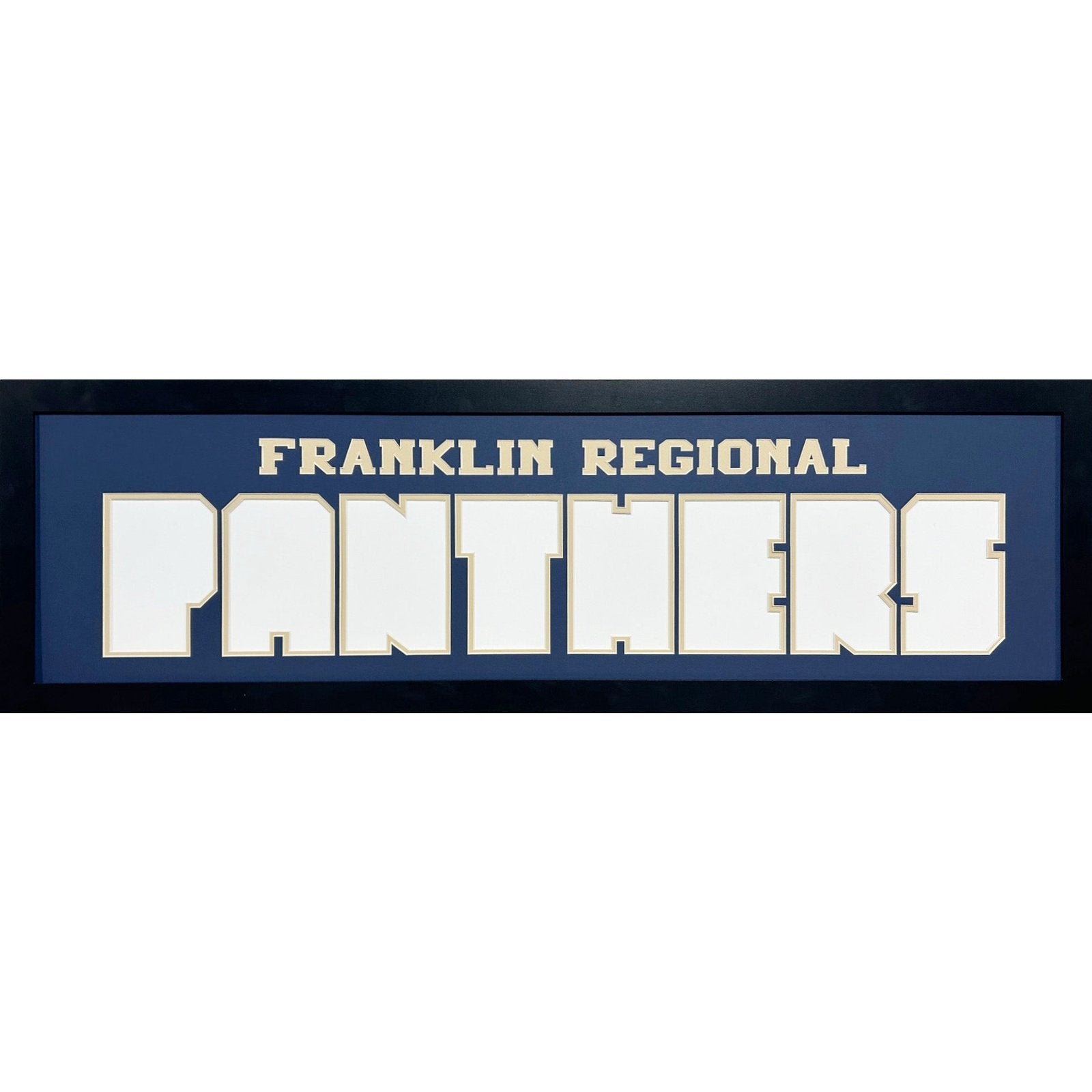 Franklin Regional Panthers Custom School Nameplate 8 Photo Frame_ 1