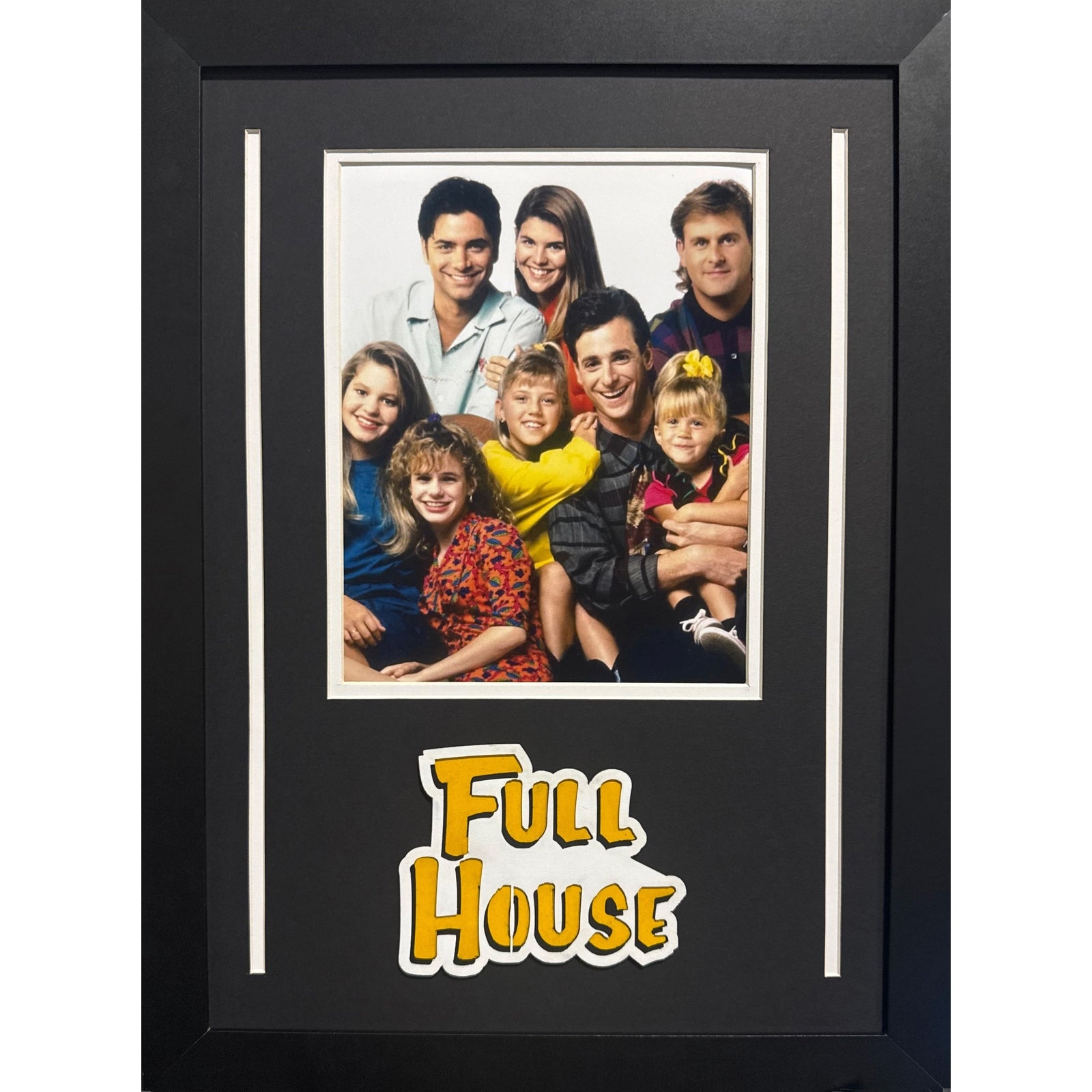 Full House Custom 8x10 Portrait Photo Frame Candace Cameron John Stamos Comic-Con_ 2