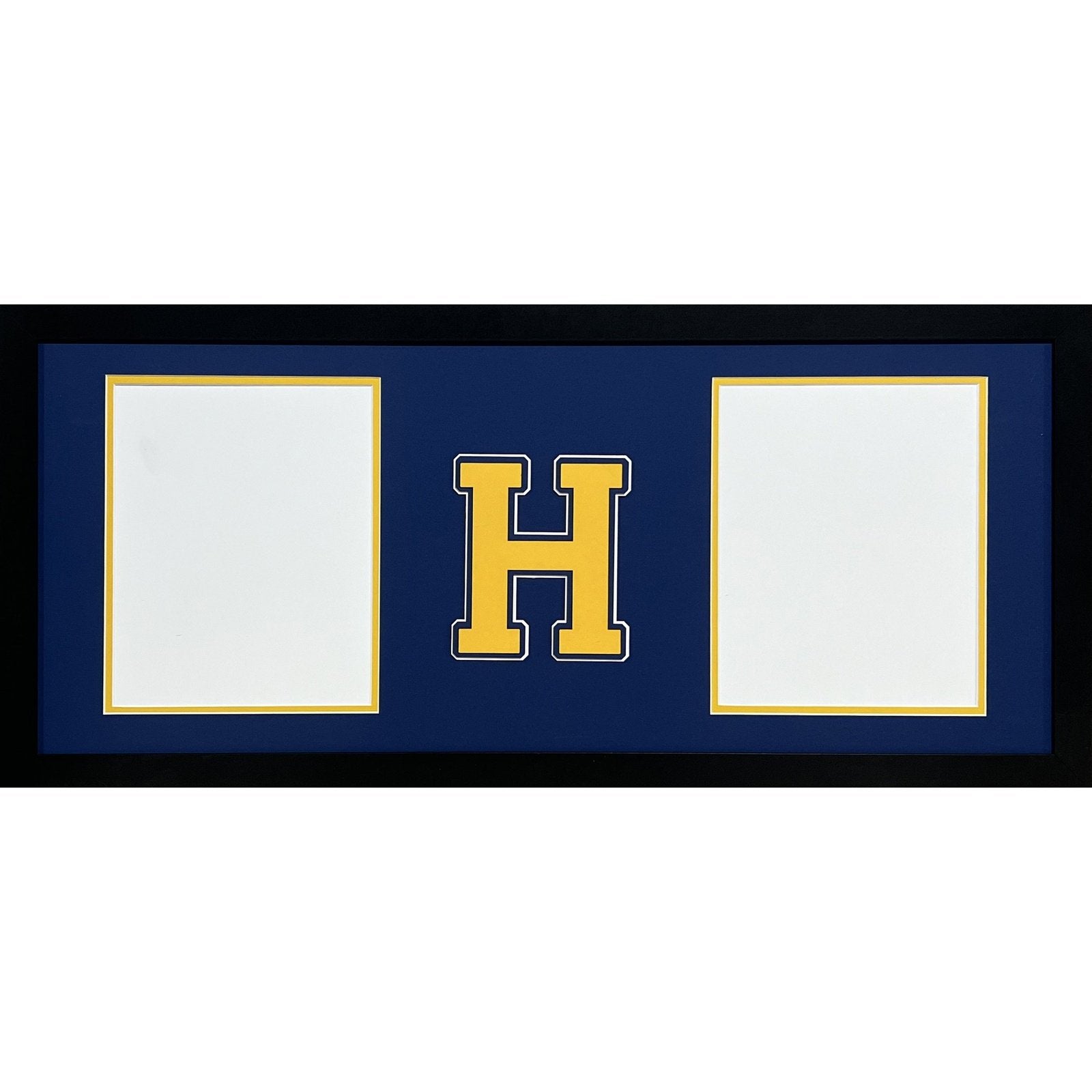 Hampton Talbots Custom School 2 Photo Frame 2 Vertical 8x10s Portrait Style_ 1