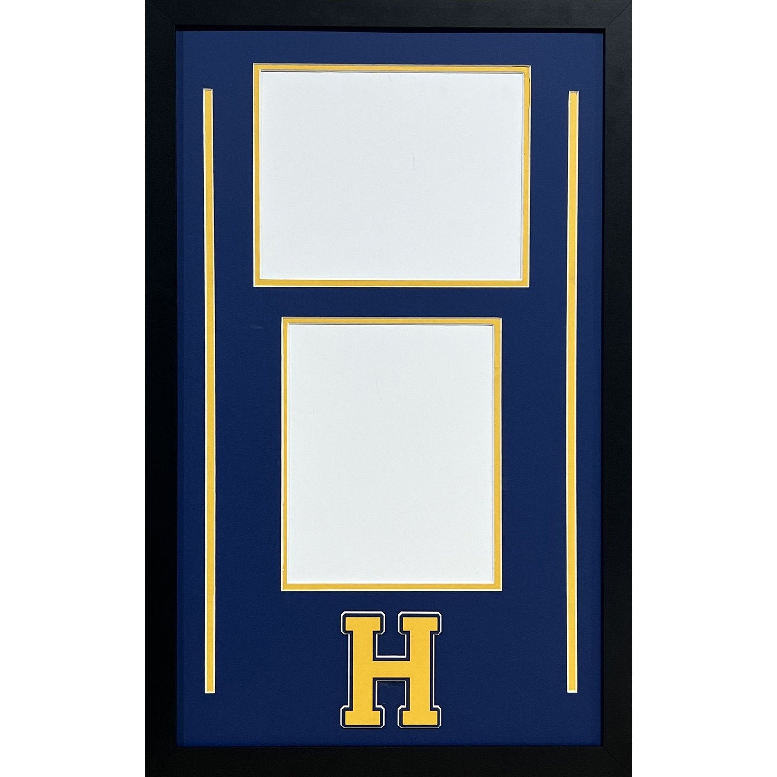 Hampton Talbots Custom School Frame 2 8x10 Photos - 1 Portrait 1 Landscape_ 1