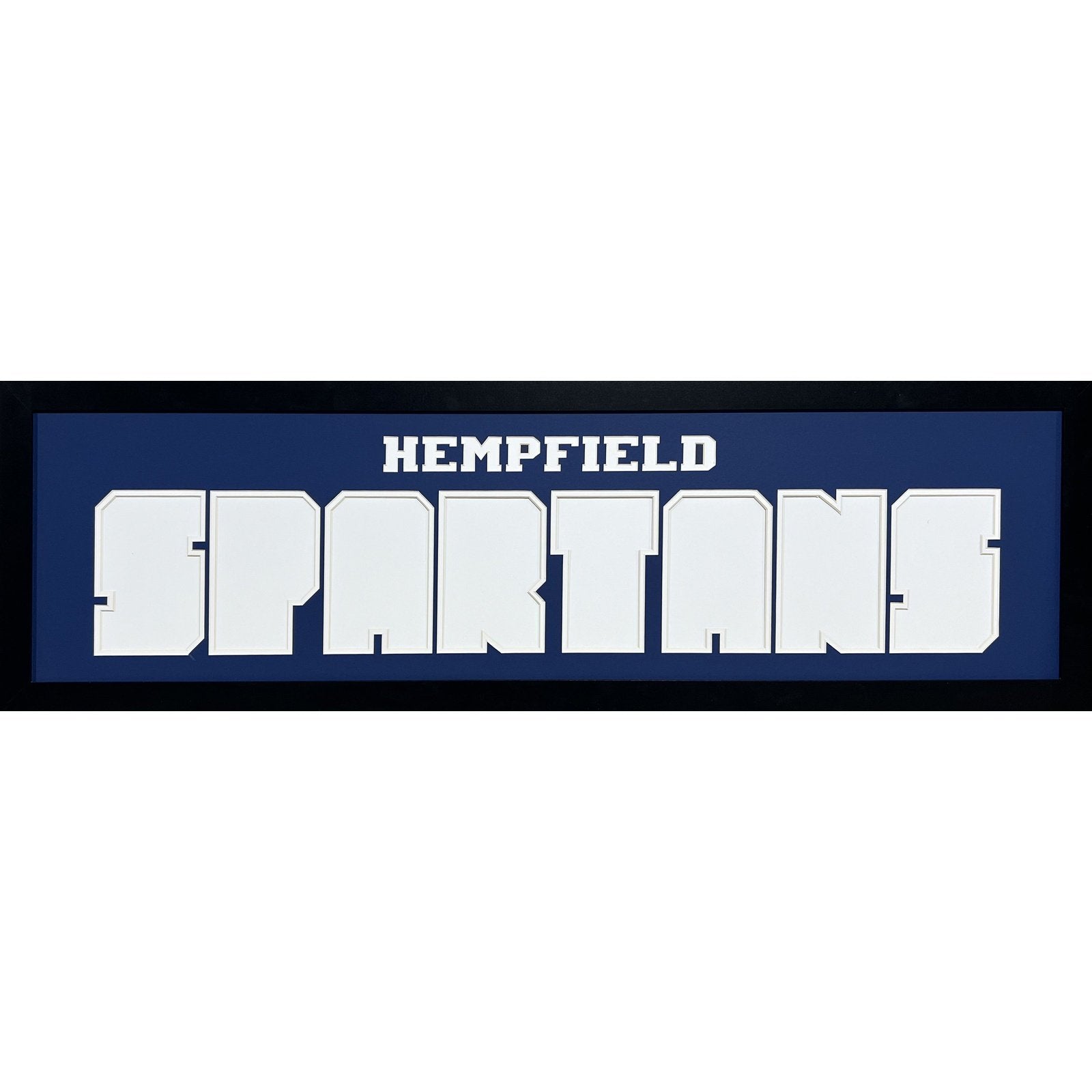 Hempfield Spartans Custom School Nameplate 8 Photo Frame_ 1