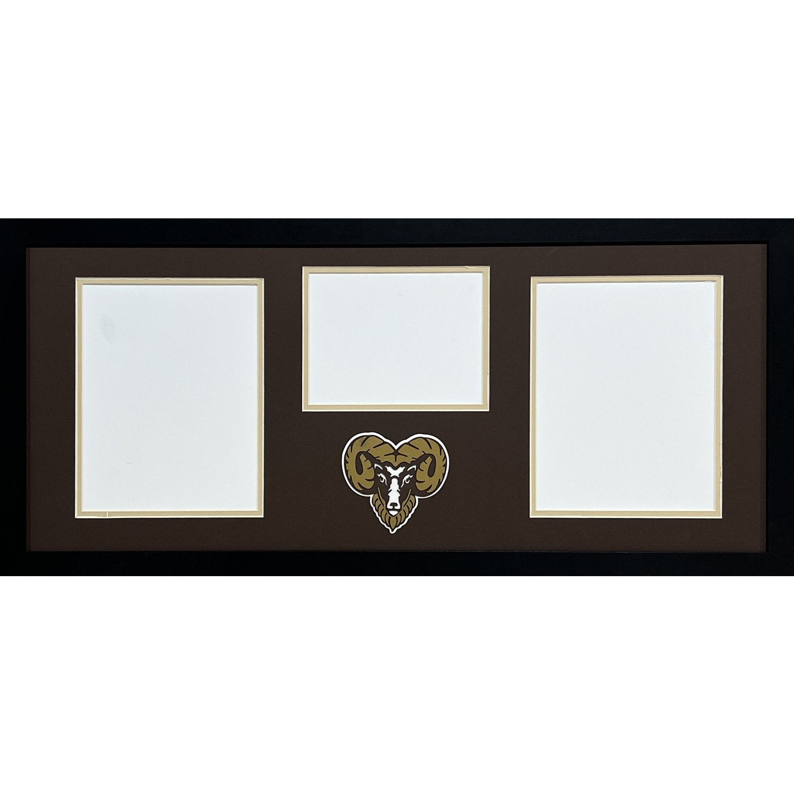 Highlands Rams Custom School 3 Photo Frame 2-8x10s 1-6x8_ 1